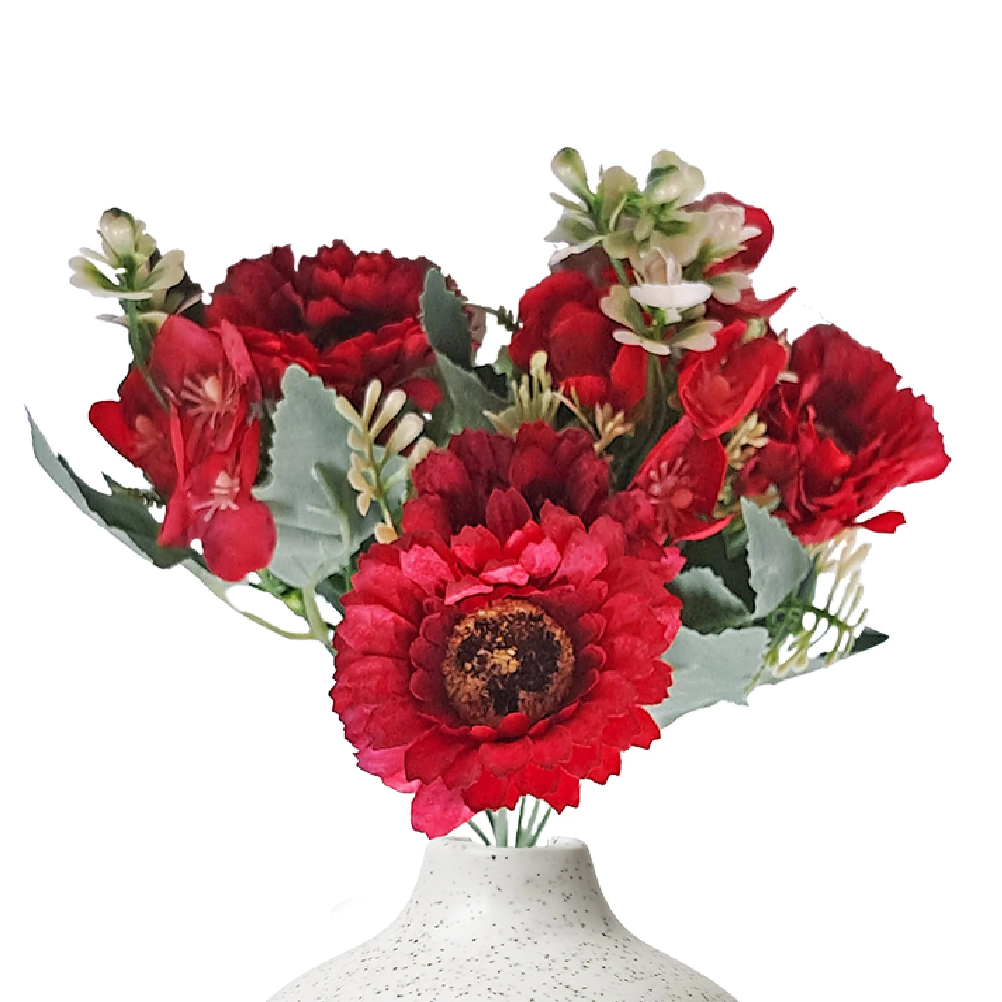 Gerberas And Fern Artificial Flowers - Image 9
