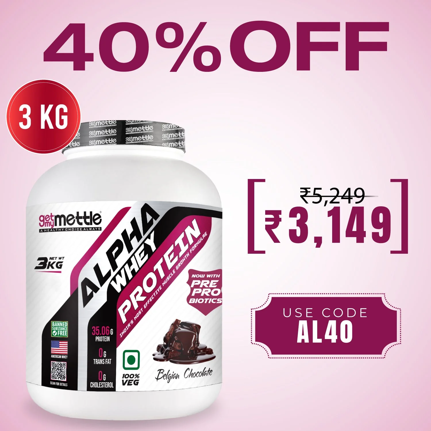 GetmyMettle Alpha Whey Protein - Image 46