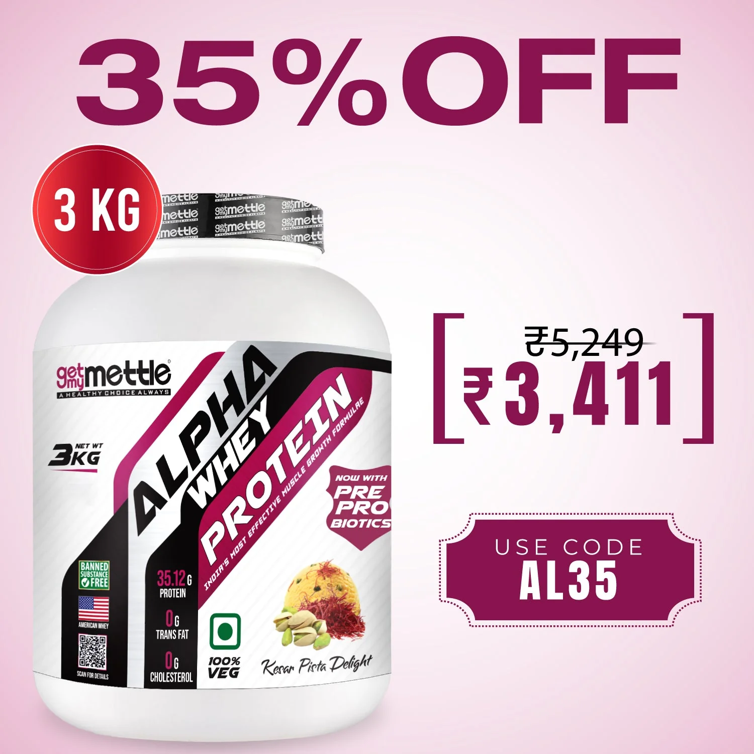 GetmyMettle Alpha Whey Protein - Image 54