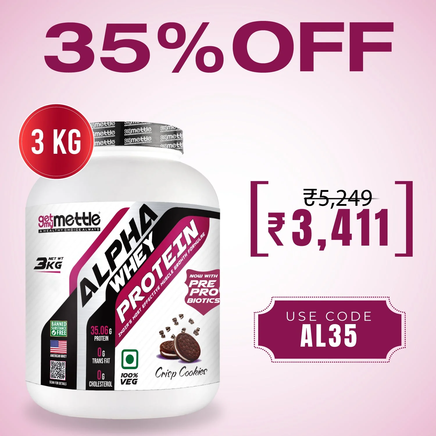 GetmyMettle Alpha Whey Protein - Image 59