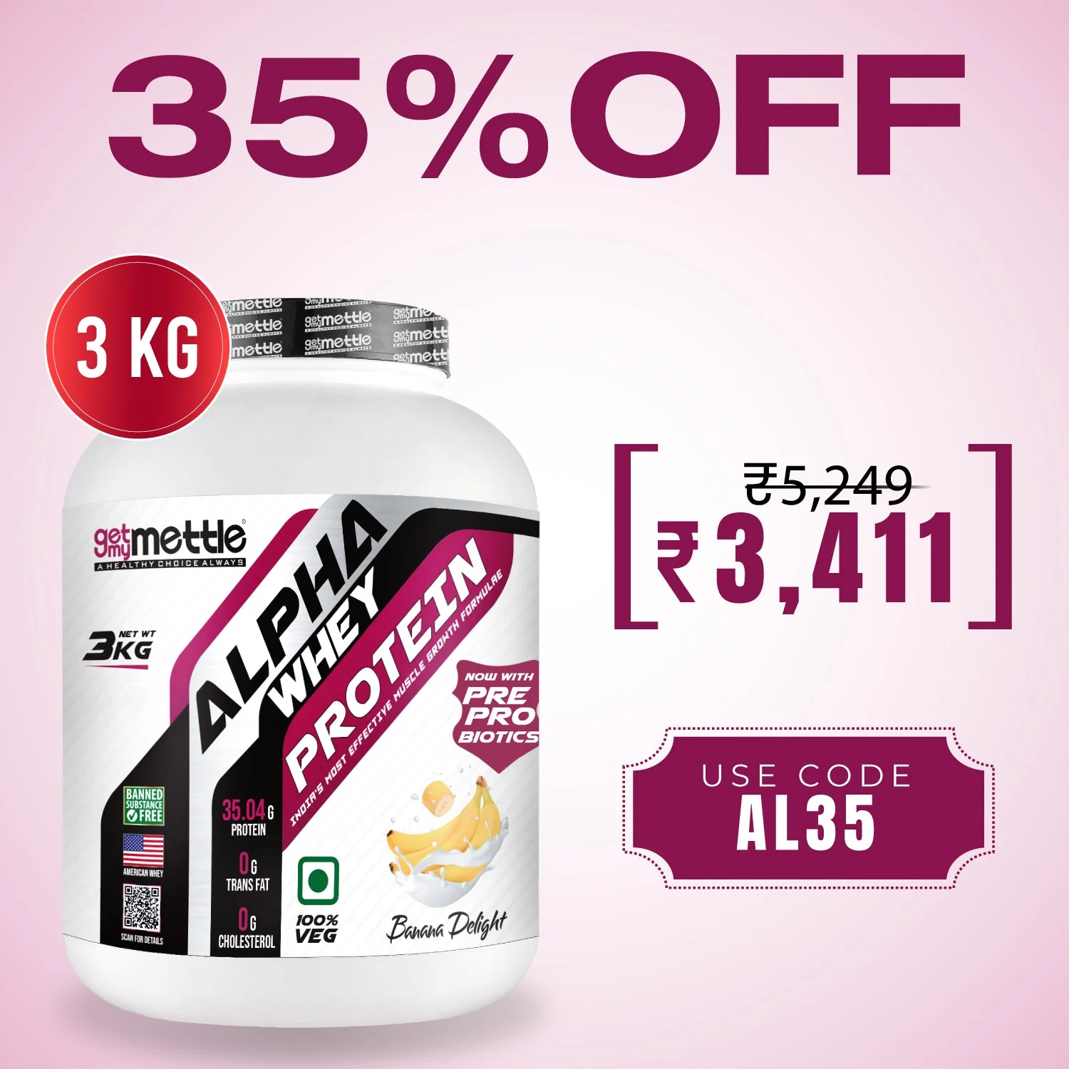 GetmyMettle Alpha Whey Protein - Image 62