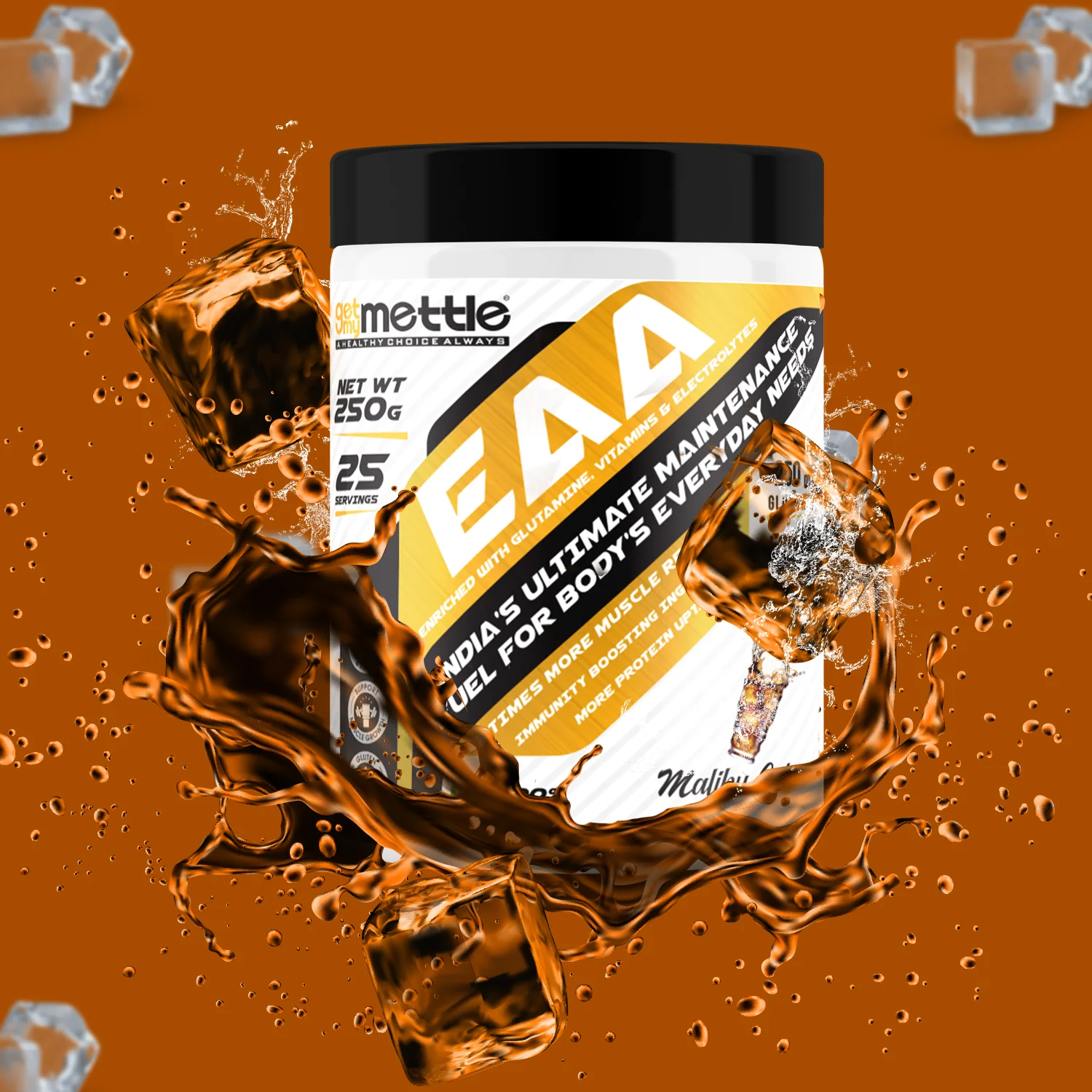 GetmyMettle EAA: Ultimate Maintenance Fuel Enriched with Glutamine, Vitamins, and Electrolytes - Image 6