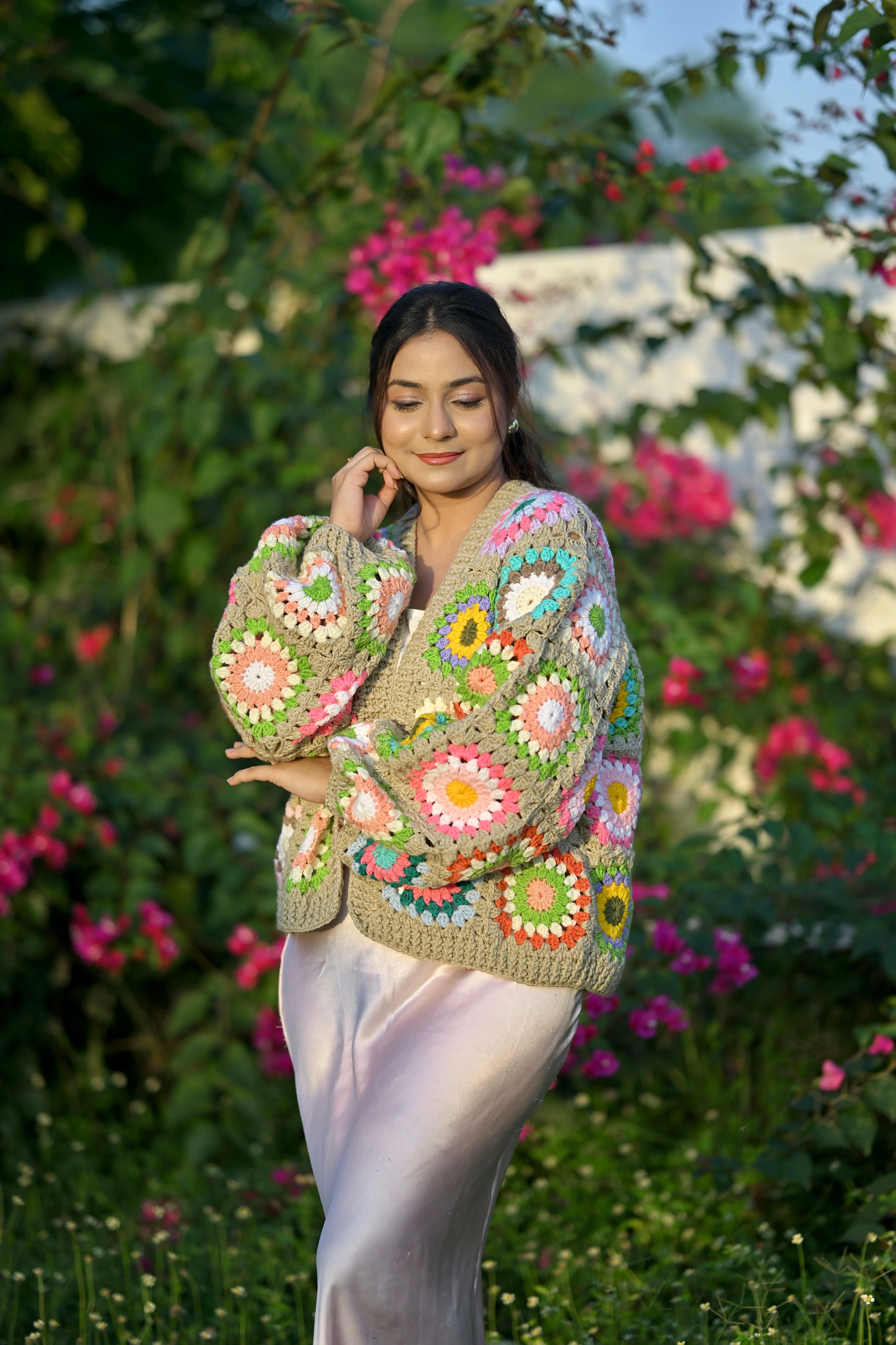 Gigi Granny Square Cardigan - Image 5