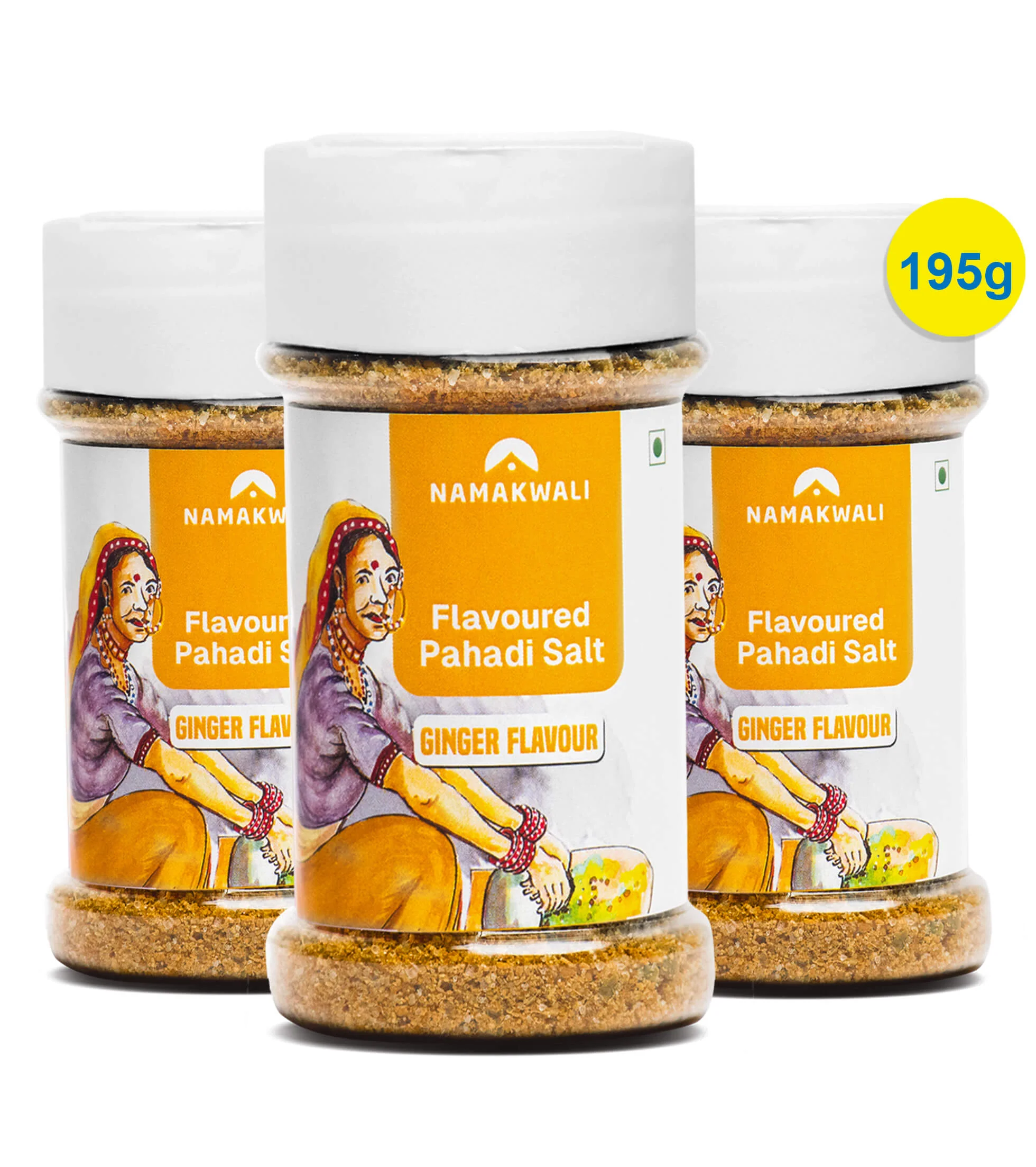 Ginger Flavoured Salt, 65G - Image 2