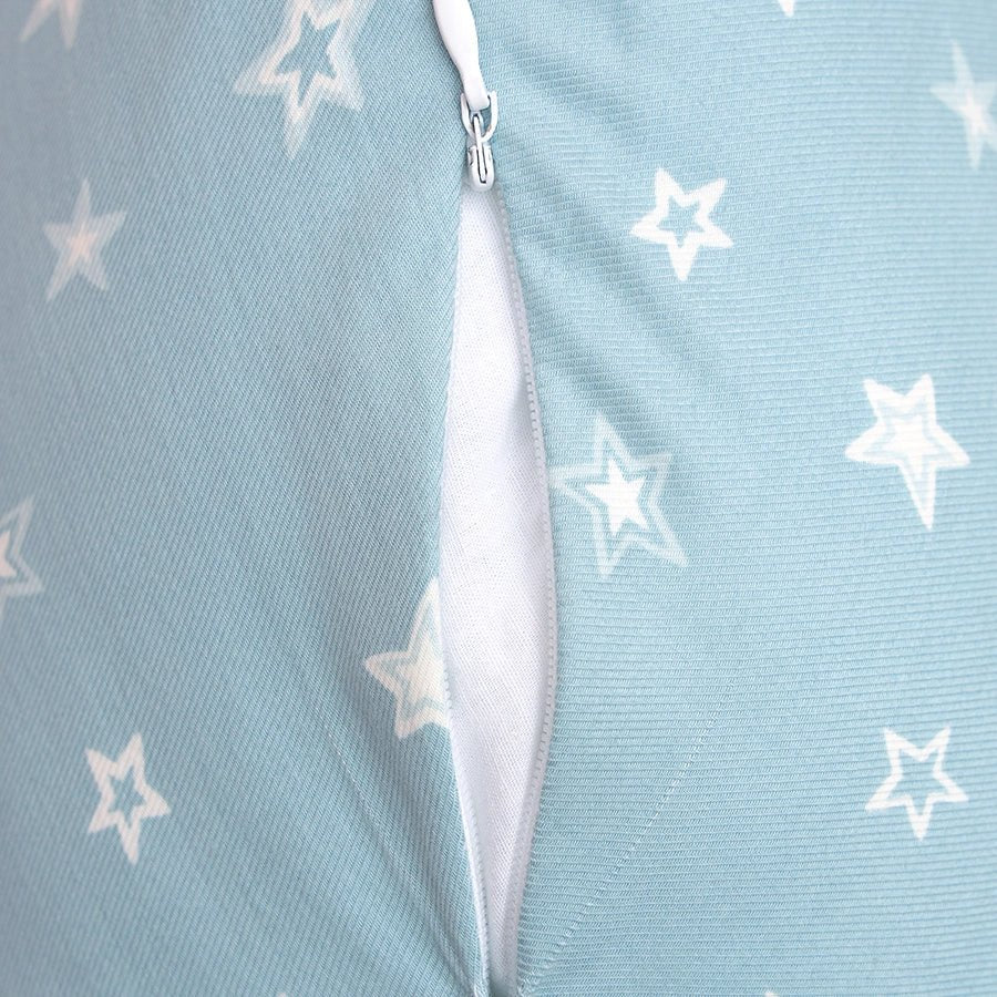 Gingham C Shape Pregnancy Sleeping Pillow Full Body Support - Image 3