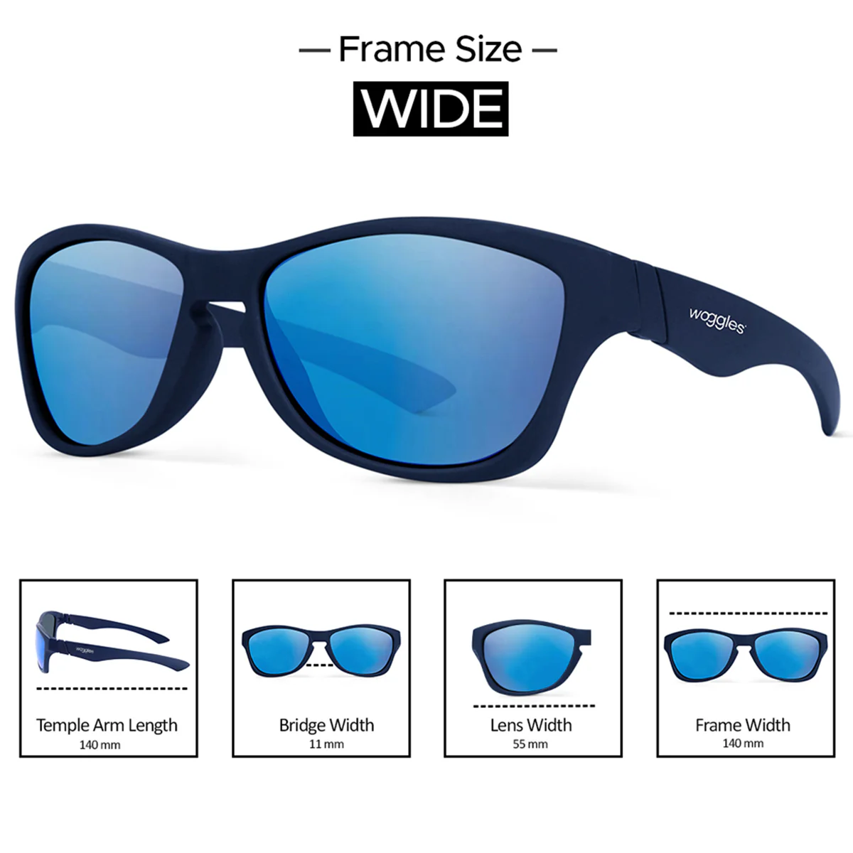 Glimmer Glide Polarized Sports Sunglasses - Image 5