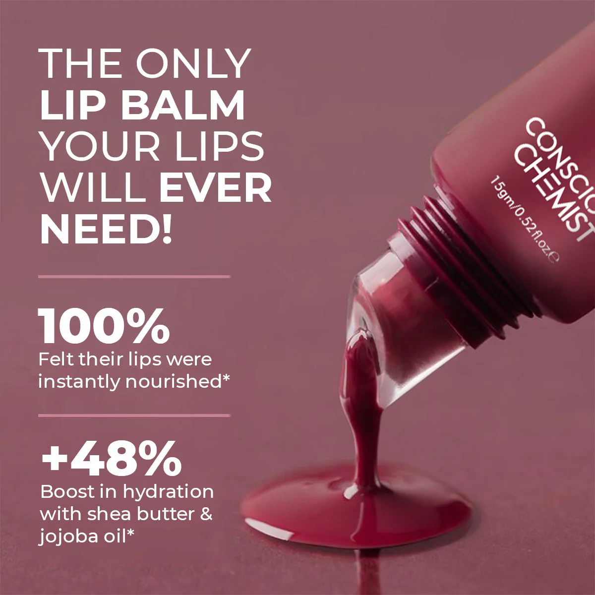 Glossy Peptide Lip Balm | 12 Hrs Hydration | Lush Lips - 15 gms | Special Deal - Image 7