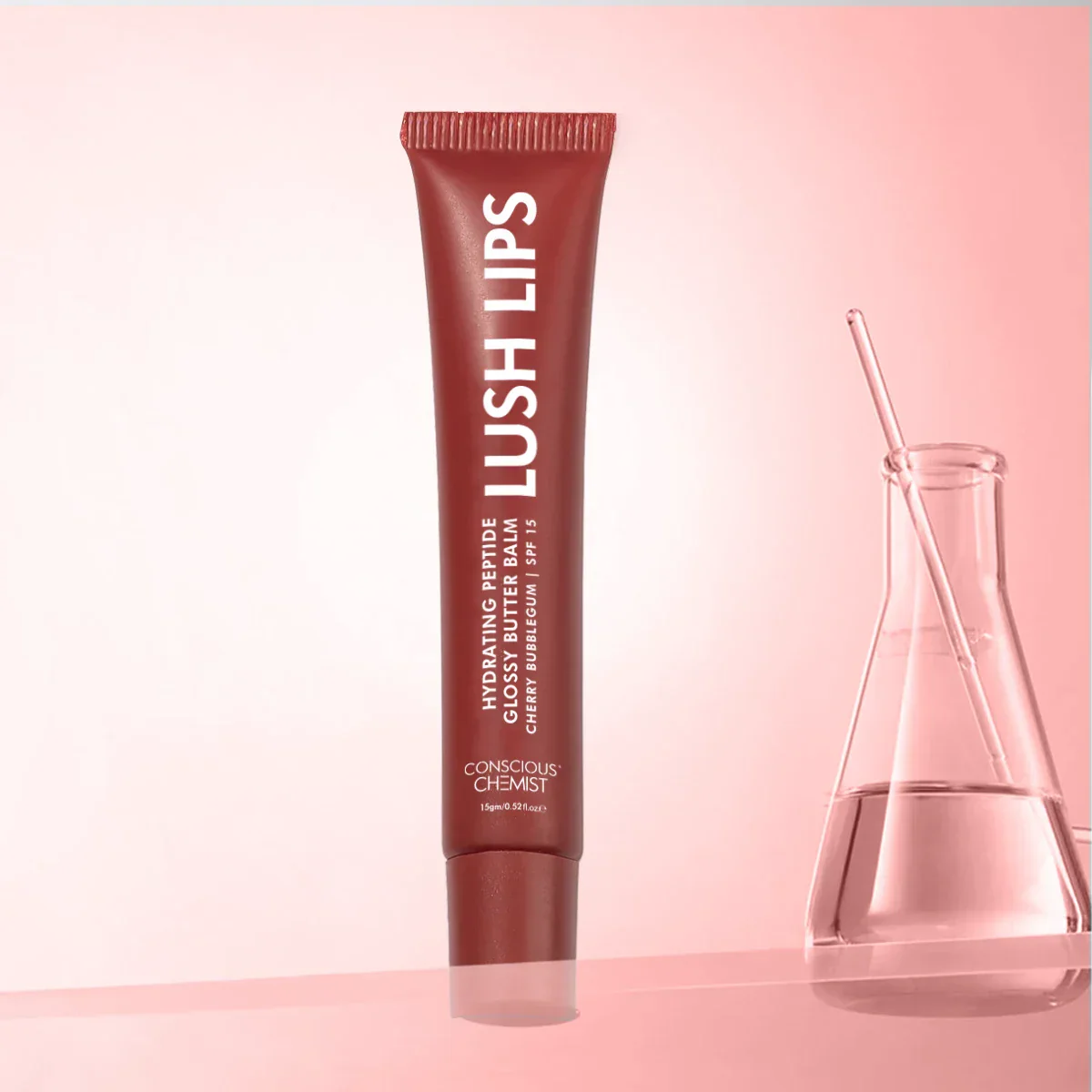 Glossy Peptide Lip Balm | 12 Hrs Hydration | Lush Lips - 15 gms | Special Deal