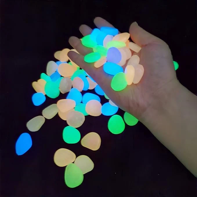 Glow In Dark Garden Rocks (Pack Of 100 pcs) - Image 2