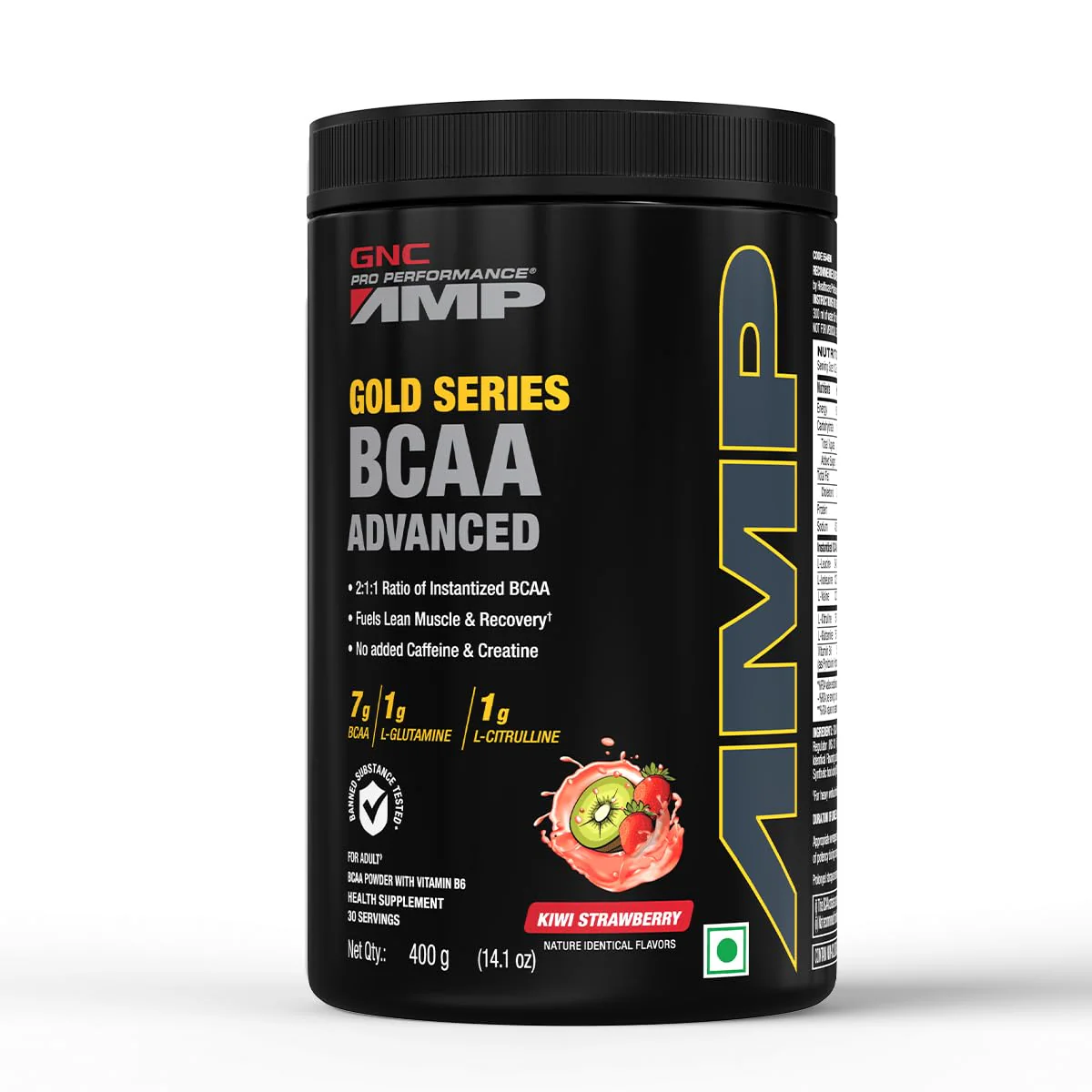 GNC AMP Gold Series BCAA Advanced | 400 gm | 30 Servings - Image 10