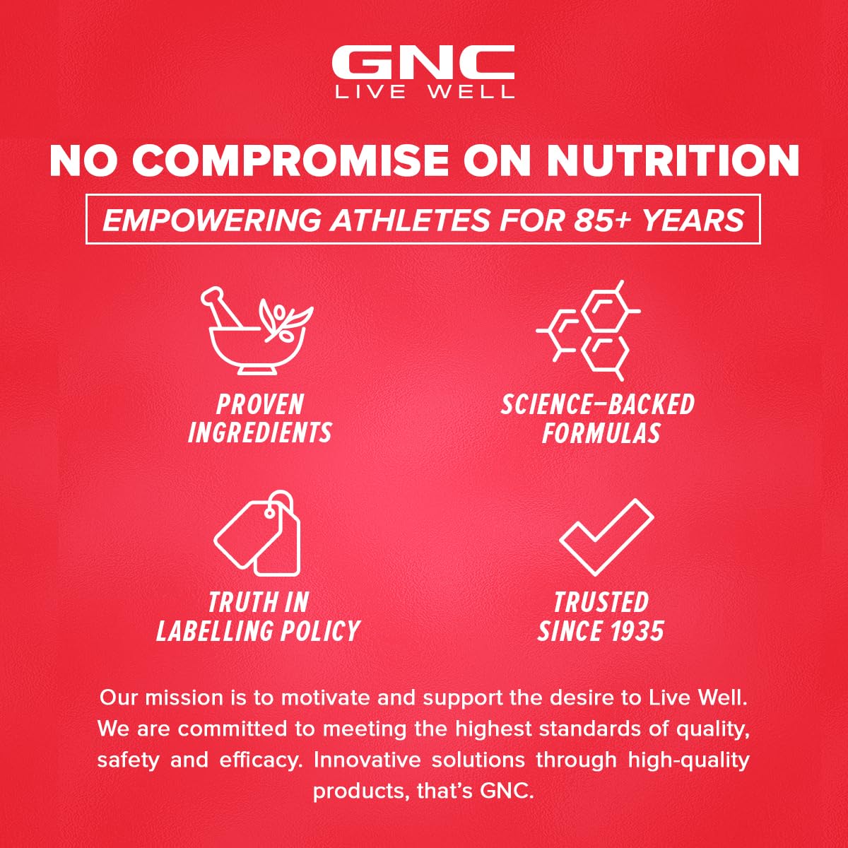 GNC AMP Gold Series BCAA Advanced | 400 gm | 30 Servings - Image 7