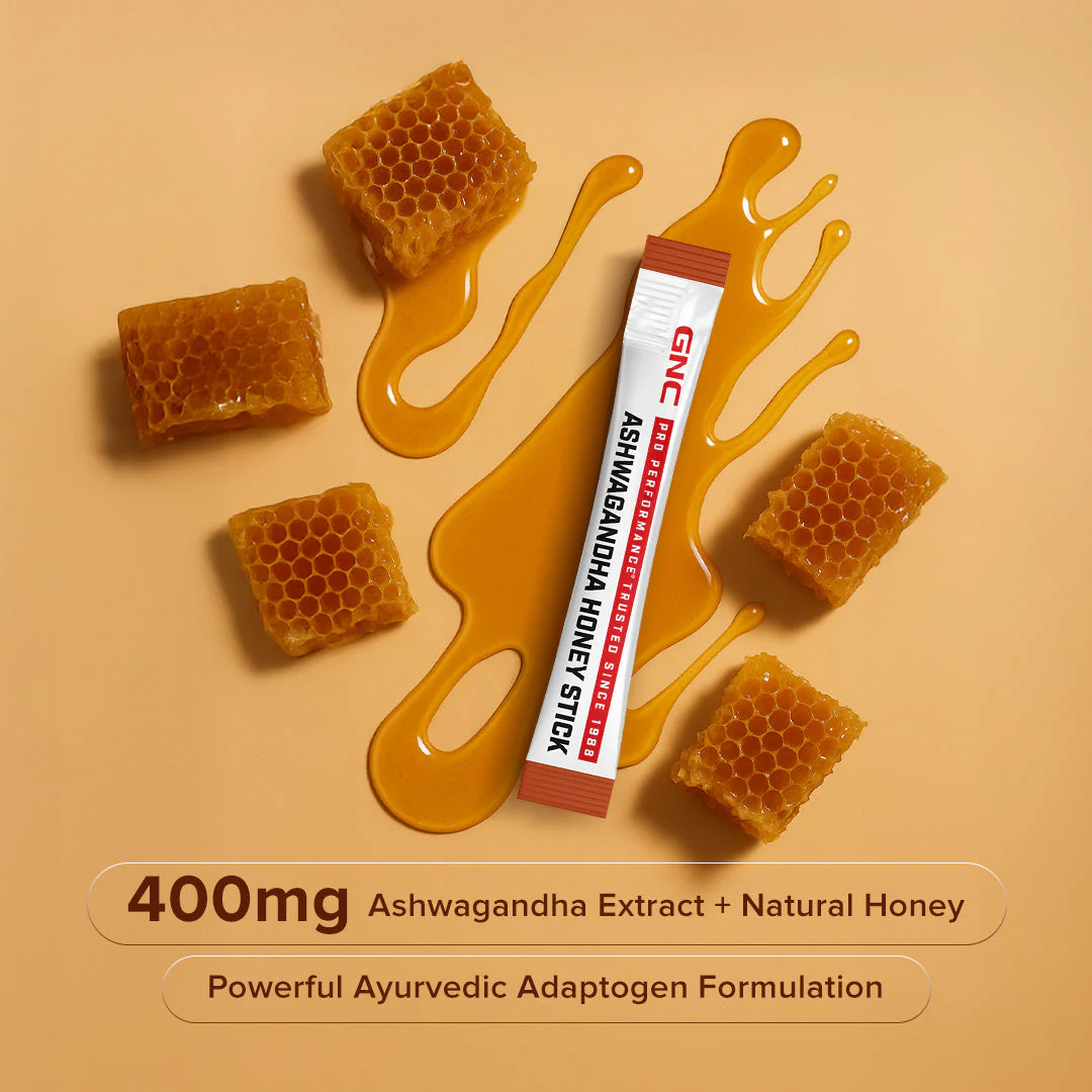 GNC Ashwagandha Honey Stick 10 | 8g - Image 4