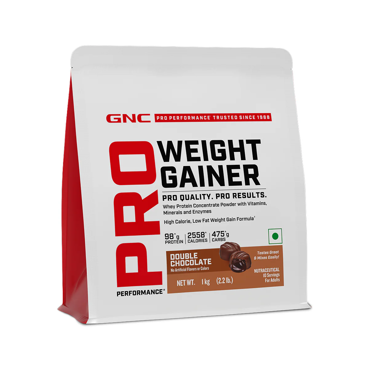 GNC PP WEIGHT GAINER Chocolate 1KG - Image 3
