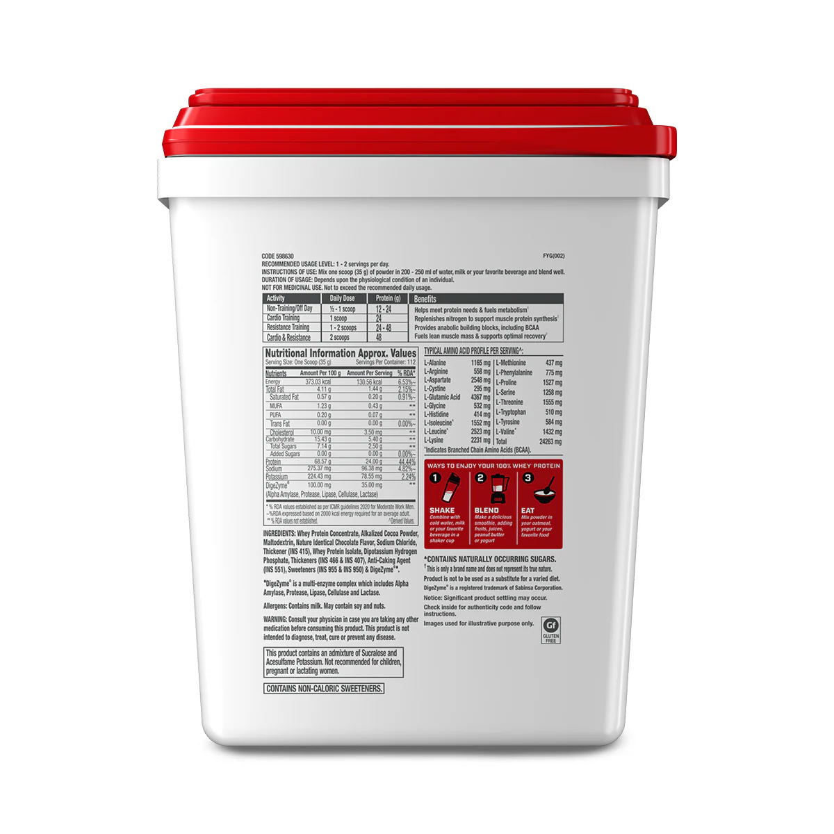 GNC Pro Performance 100% Whey Protein Powder | Boosts Strength & Endurance | Builds Lean Muscles | Fastens Muscle Recovery | Formulated In USA | 24g Protein | 5.5g BCAA | Chocolate Fudge | 5 lbs - Image 2