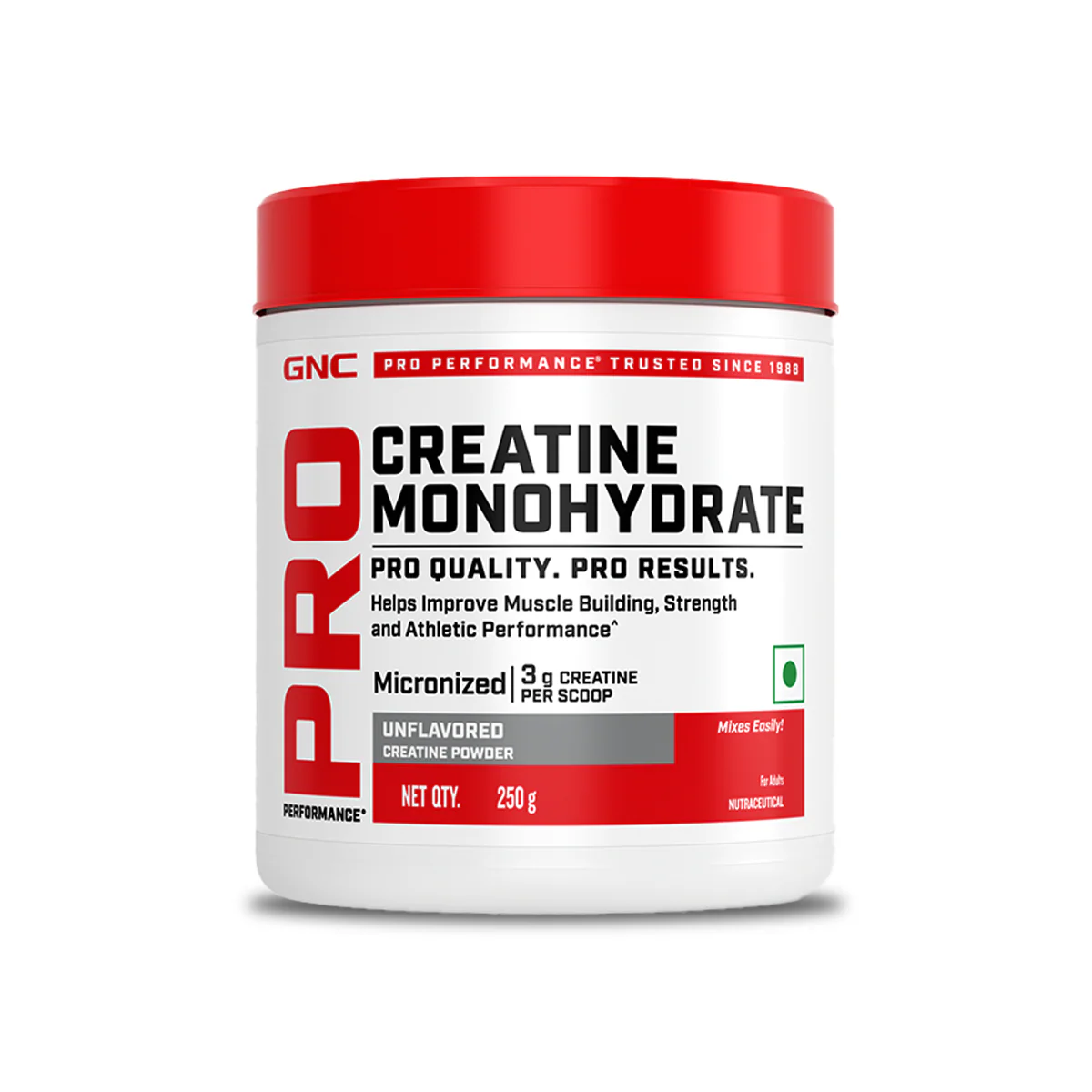 GNC Pro Performance 100% Whey Vanilla + Creatine Monohydrate Combo - Builds Lean Muscles | Promotes Faster Recovery | Boosts Athletic Performance | Hydrates Muscle Cells | 4lbs / 250gm Combo - Image 3