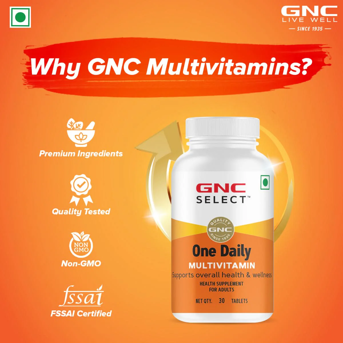 GNC Select One Daily Multivitamin - Image 3