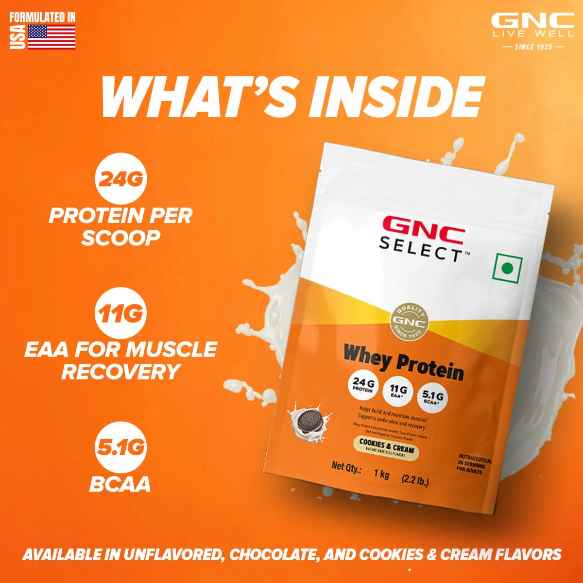 GNC Select Whey Protein - Image 26