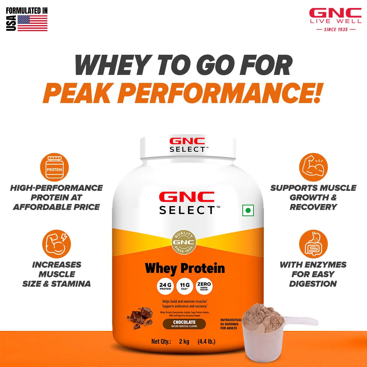GNC Select Whey Protein - Image 30