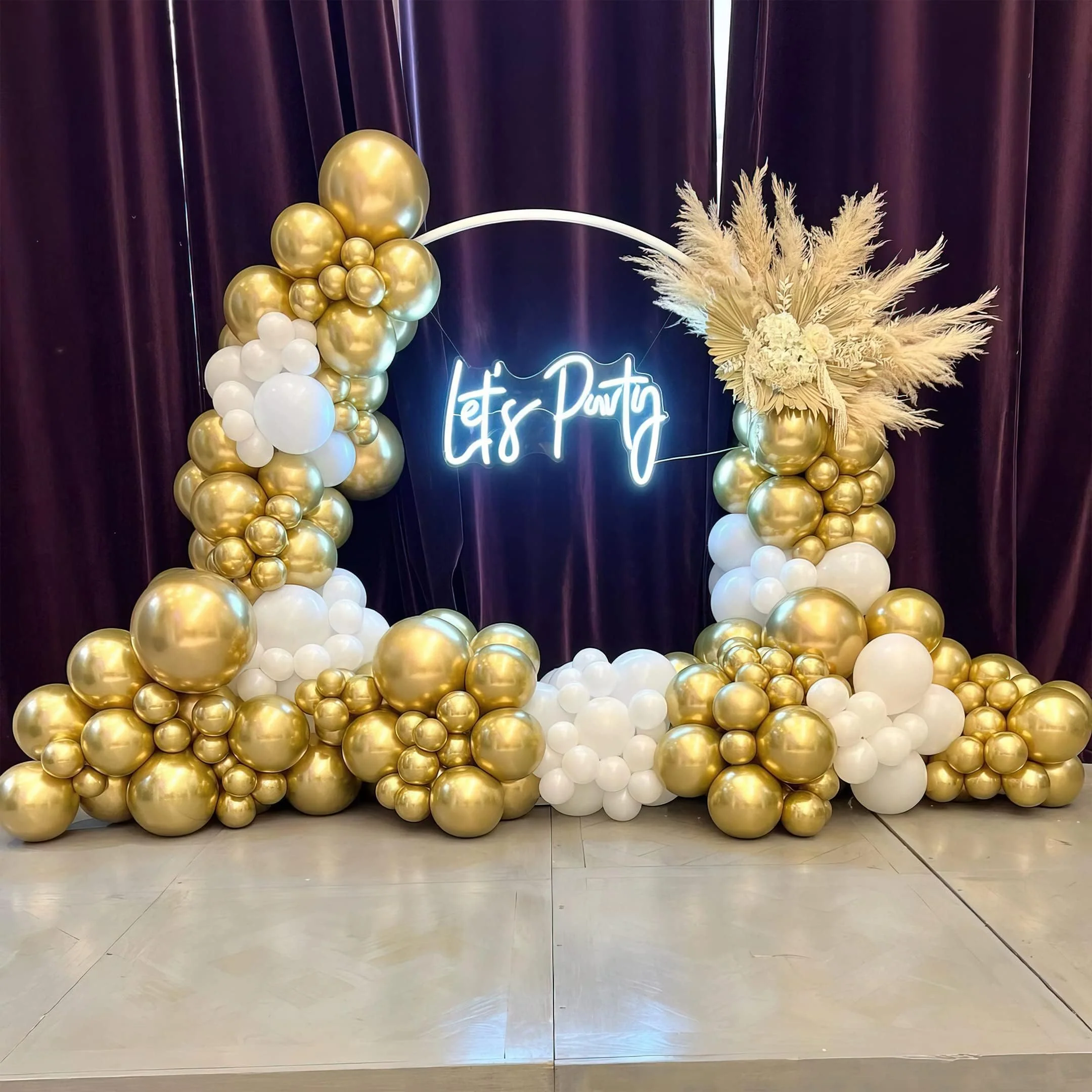 Gold Chrome Balloons party decoration for girls & boys-30pcs - Image 4