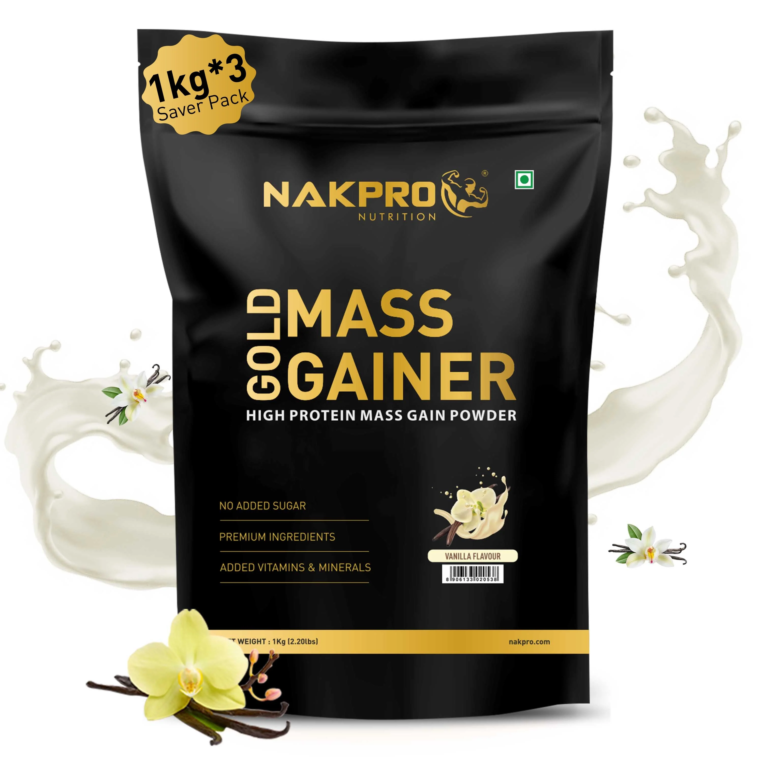 Gold Mass Gainer | High Protein Mass Gainer - Image 206