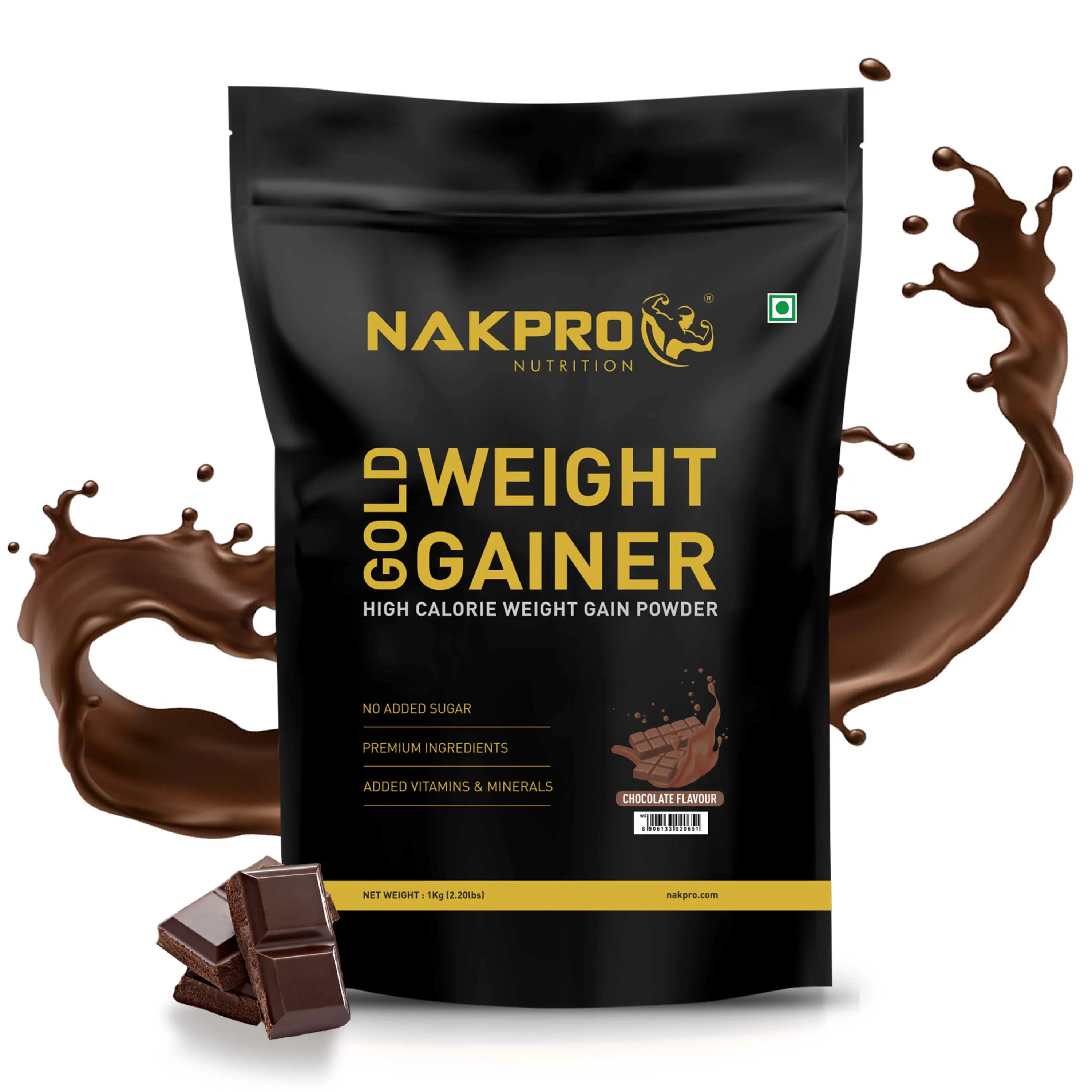 Gold Weight Gainer | High Calorie Weight Gain Powder - Image 183