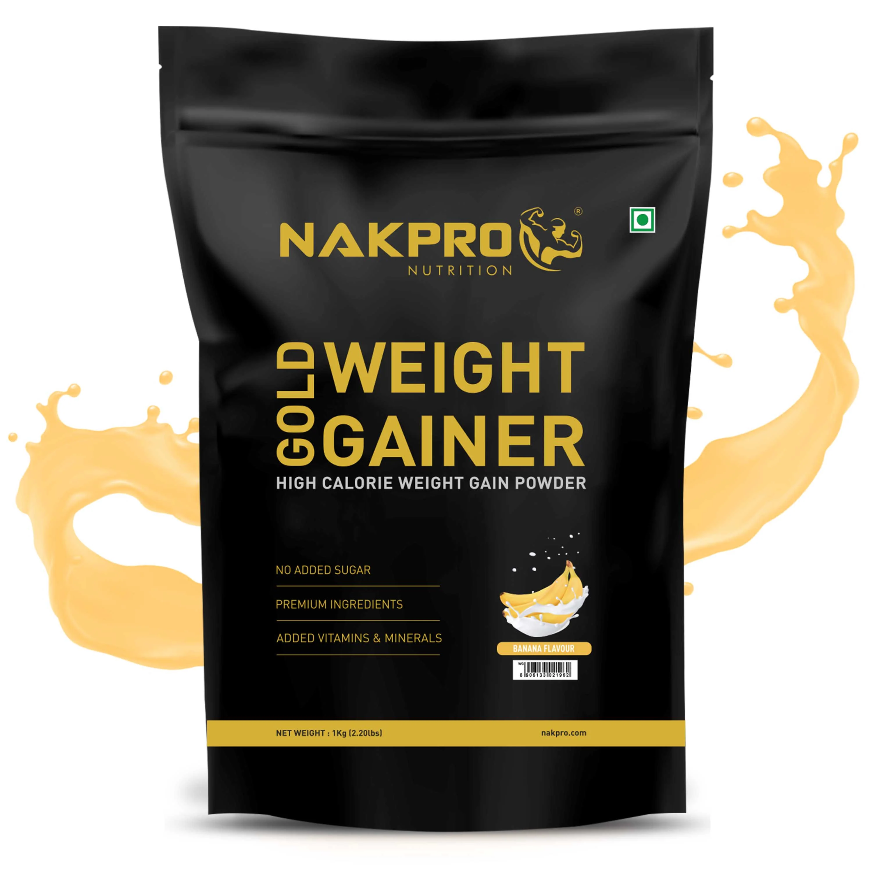 Gold Weight Gainer | High Calorie Weight Gain Powder - Image 19