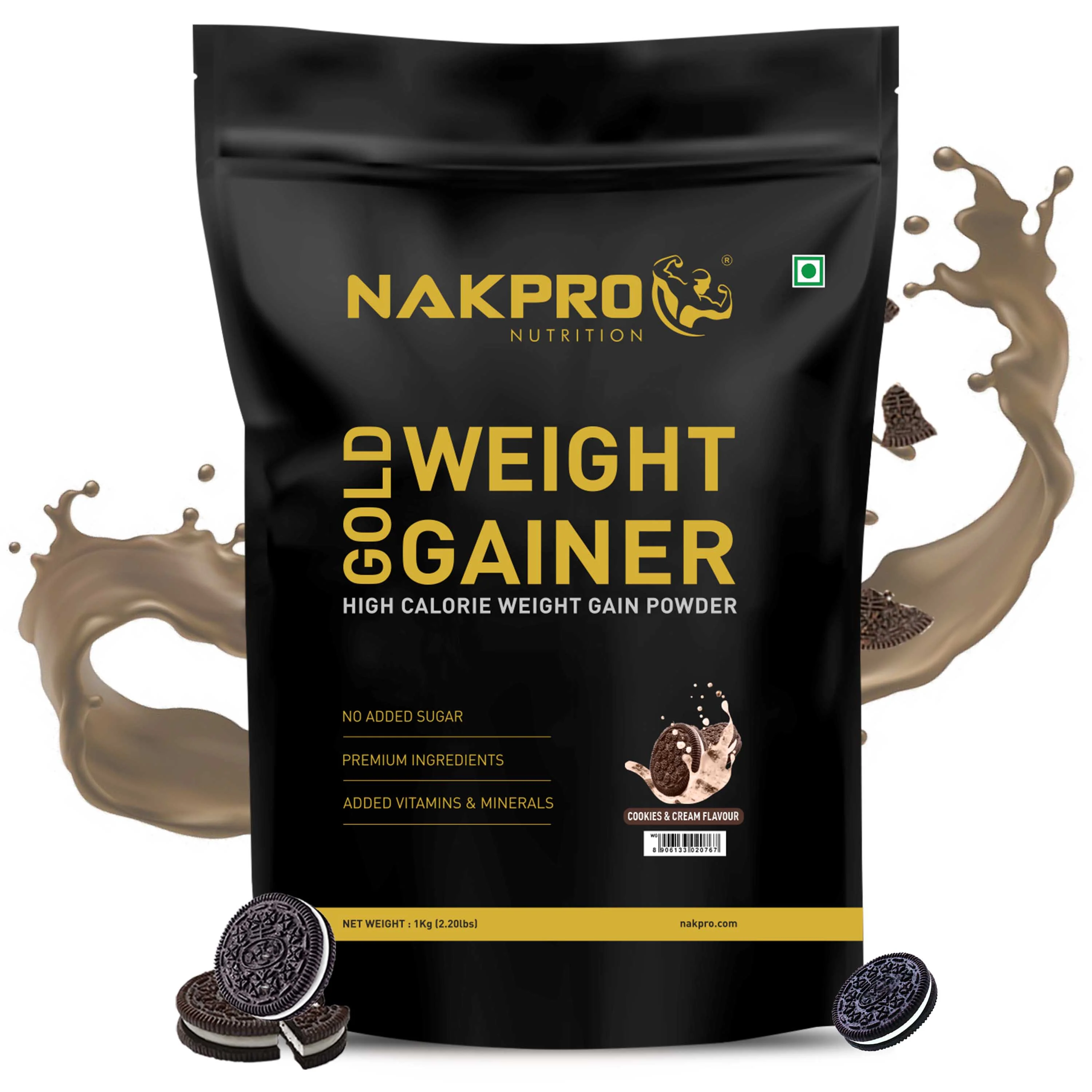 Gold Weight Gainer | High Calorie Weight Gain Powder - Image 30