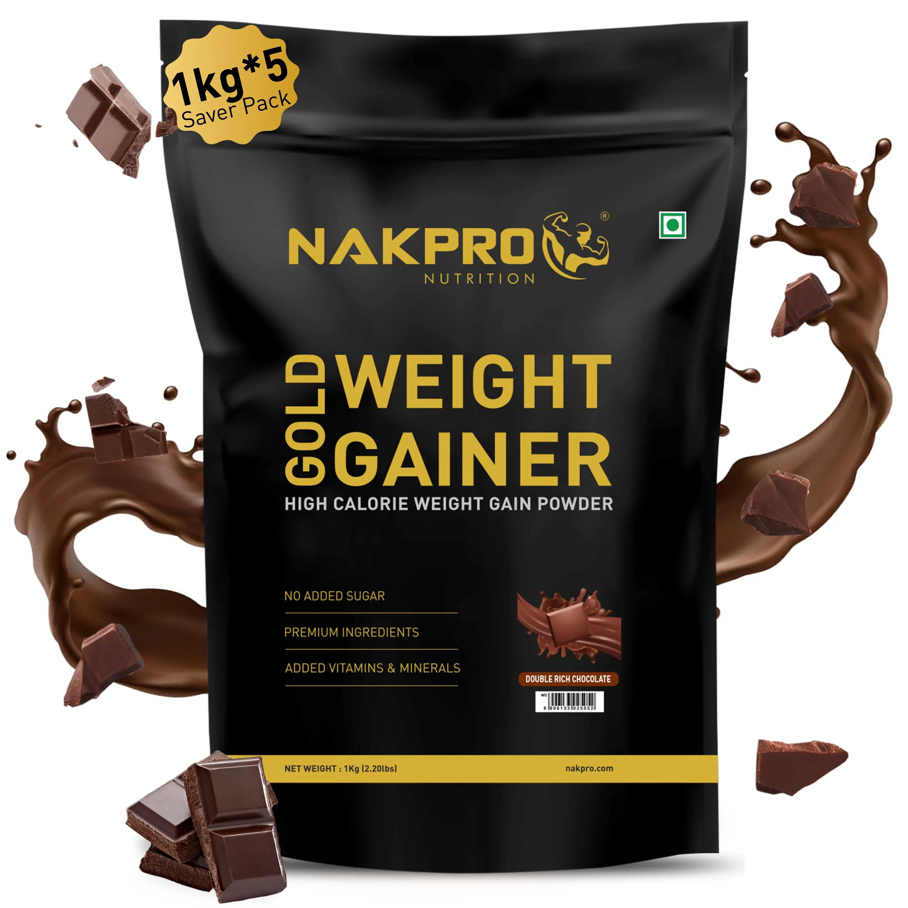 Gold Weight Gainer | High Calorie Weight Gain Powder - Image 51