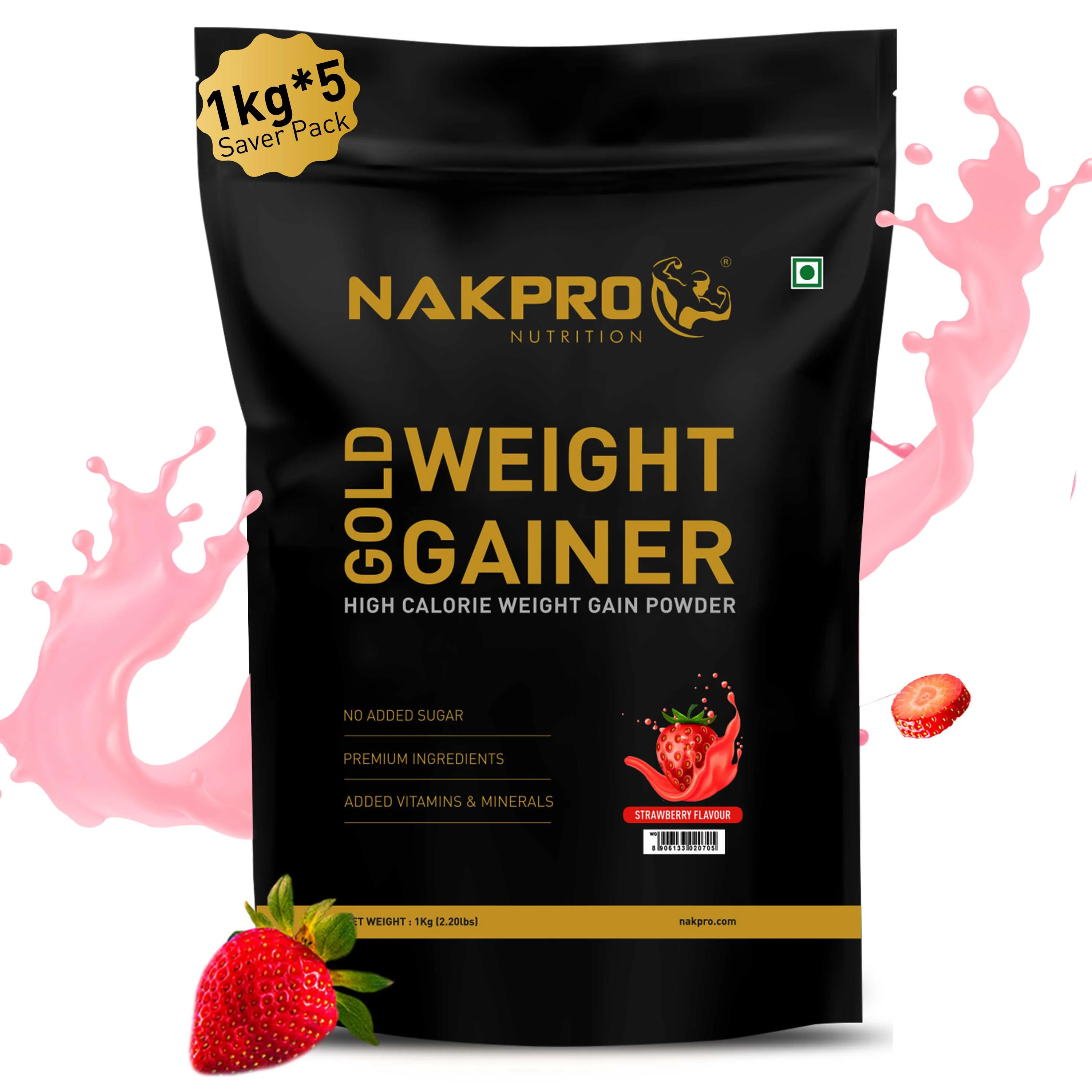 Gold Weight Gainer | High Calorie Weight Gain Powder - Image 98