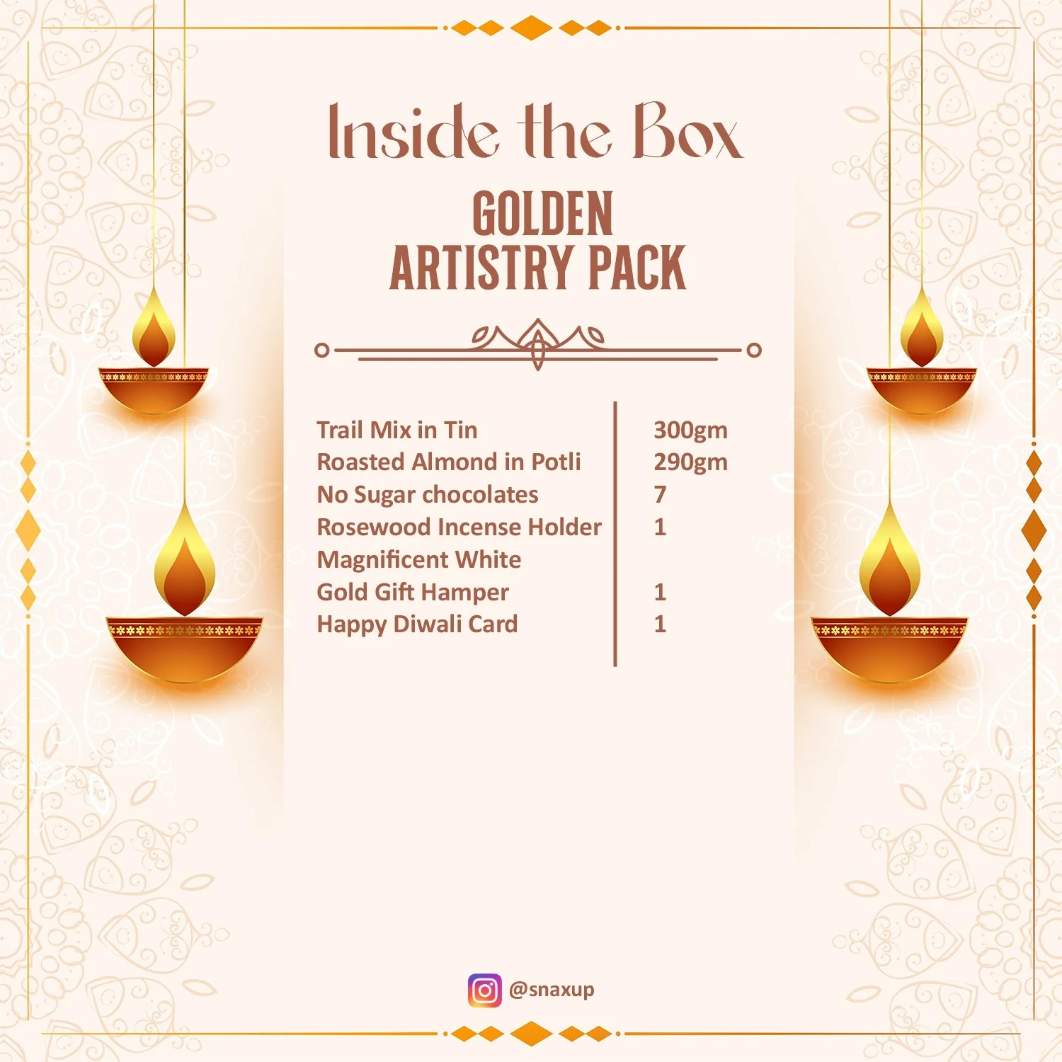 Golden Artistry Pack Hamper Box - Image 4
