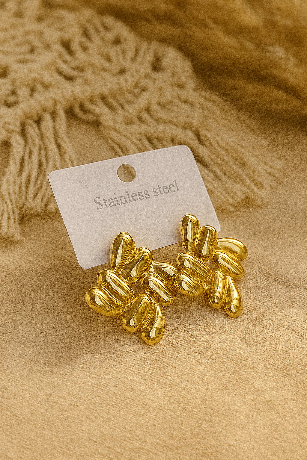 Golden Blossom Studs - Image 2