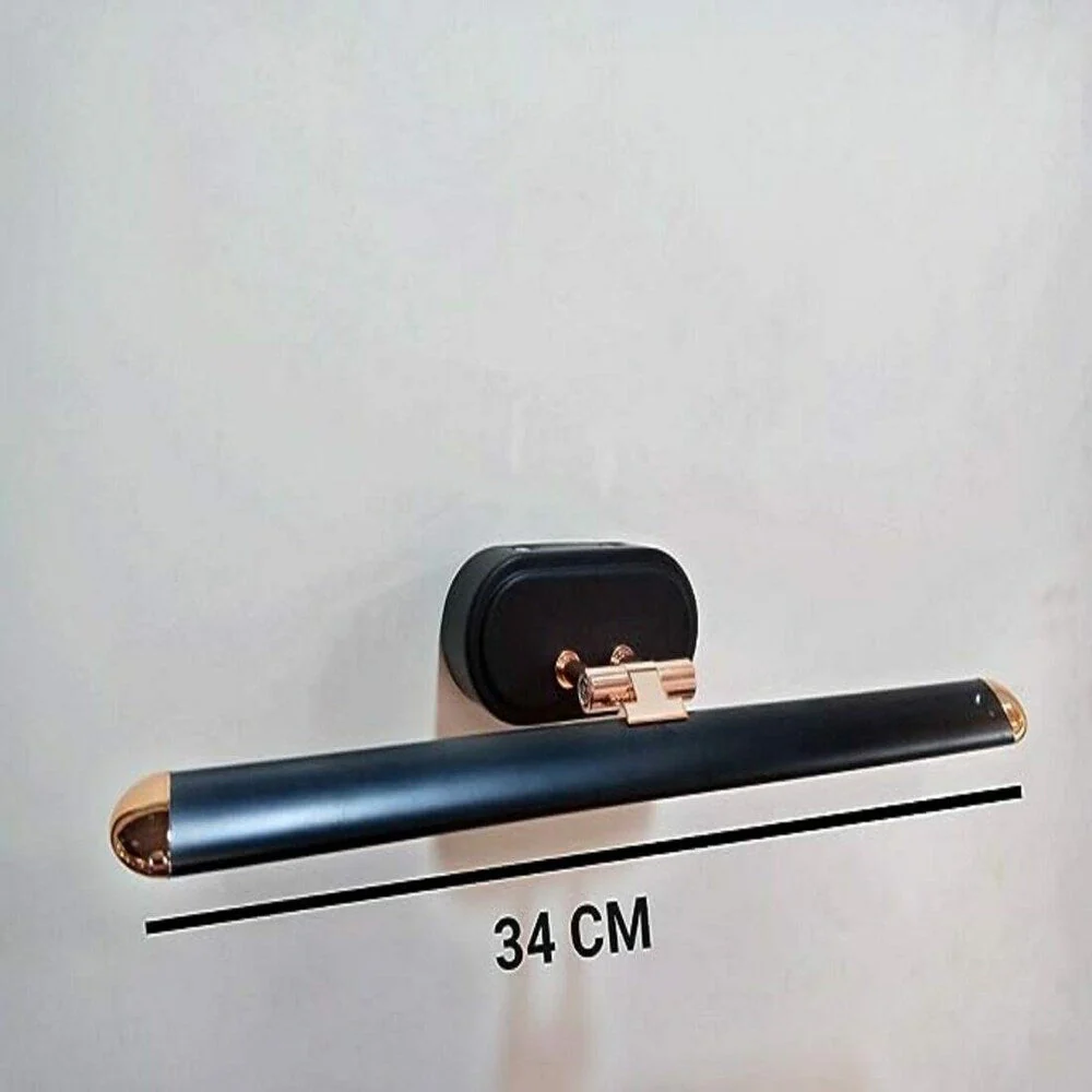 Golden Finish LED Picture Photo Frame Wall /Light Mirror Vanity - Image 5
