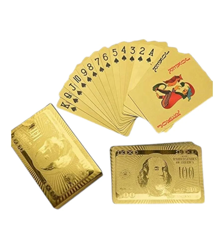 GoldFlex: Waterproof Gold Playing Cards with Flexible PVC Design for Poker, Party Games & Durable Play - Image 13