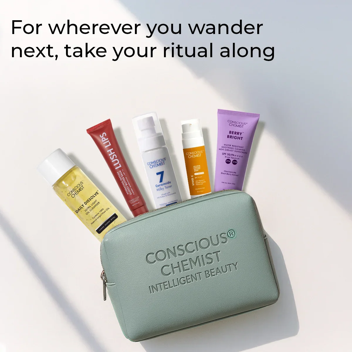 Good-To-Go Travel Pouch | Faux Leather - Image 3