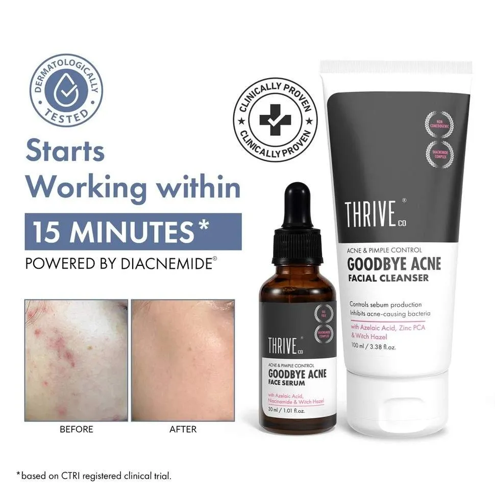 Goodbye Acne Cleanser & Acne Serum