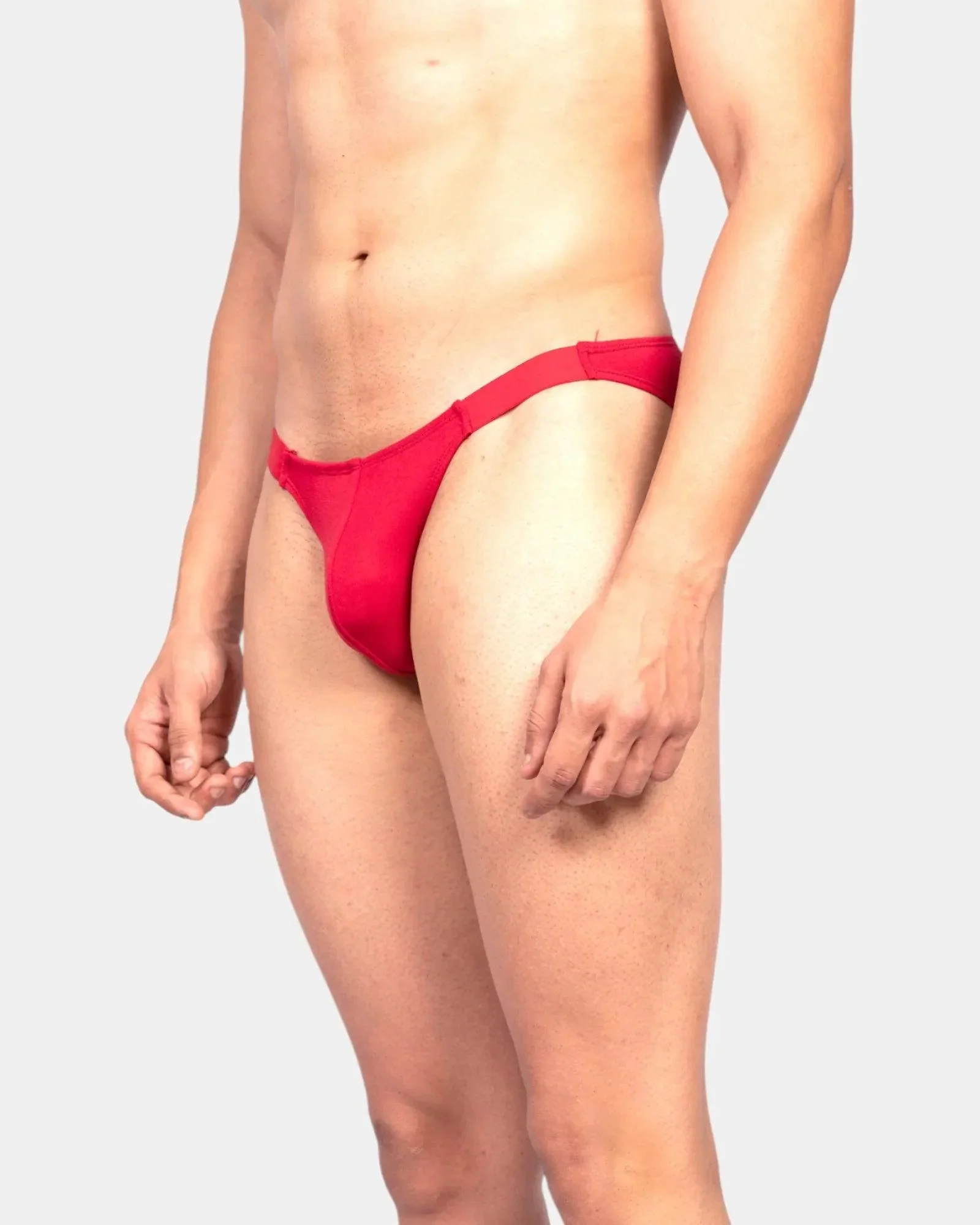 Grab Elastic Brief /Crimson Red - Image 4