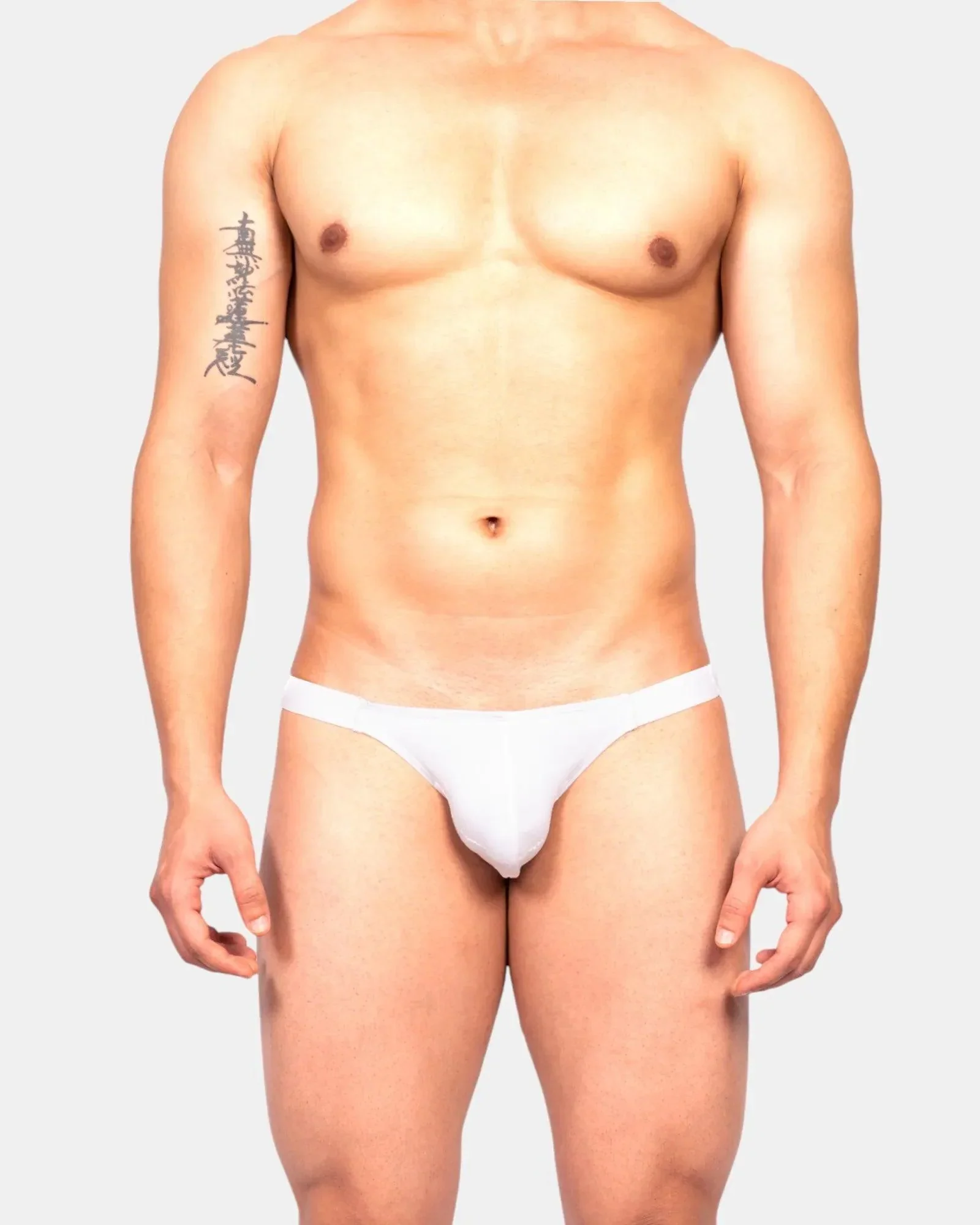 Grab Elastic Brief /White