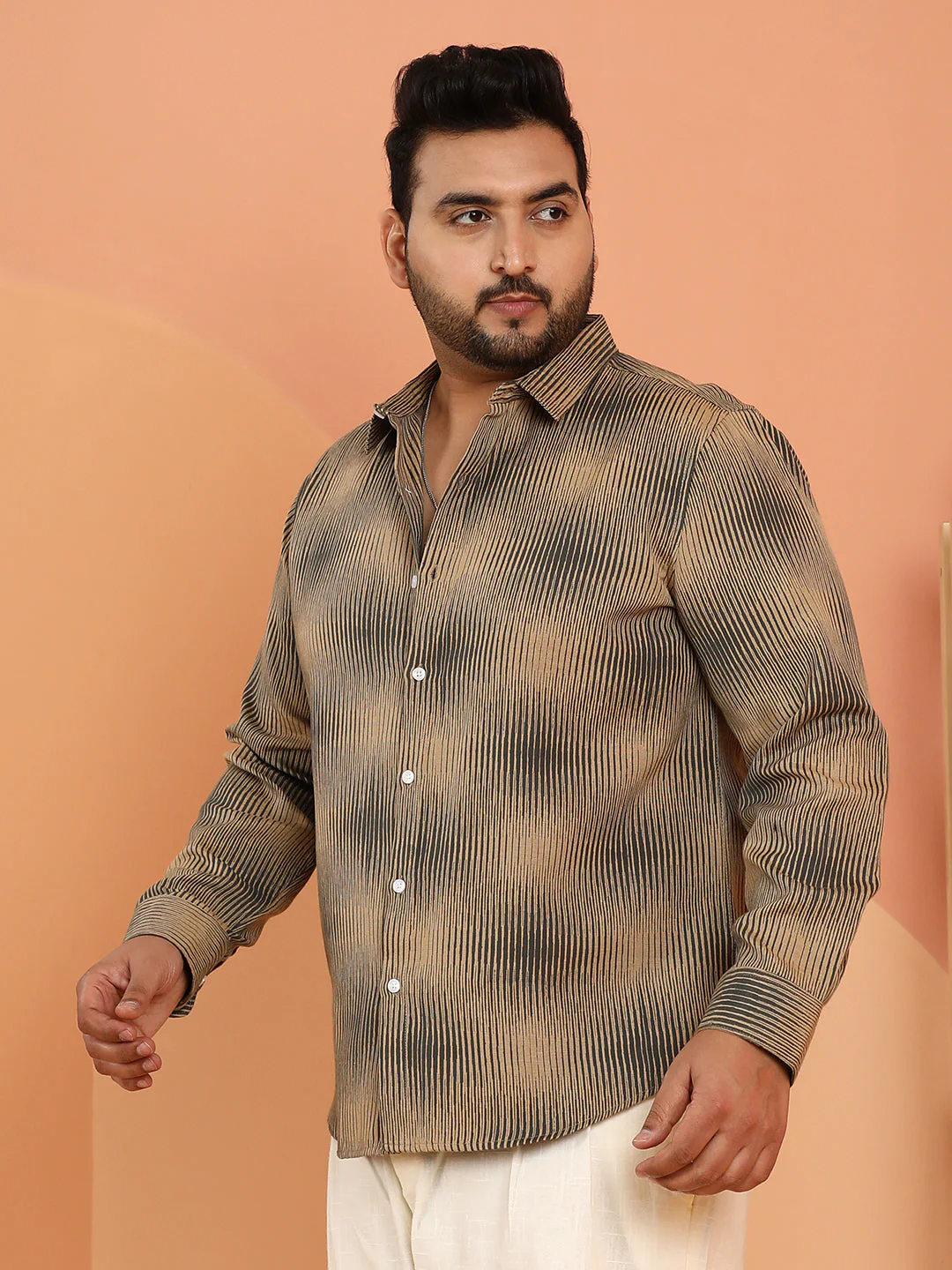 Gradient-Rhombus Shirt - Image 3