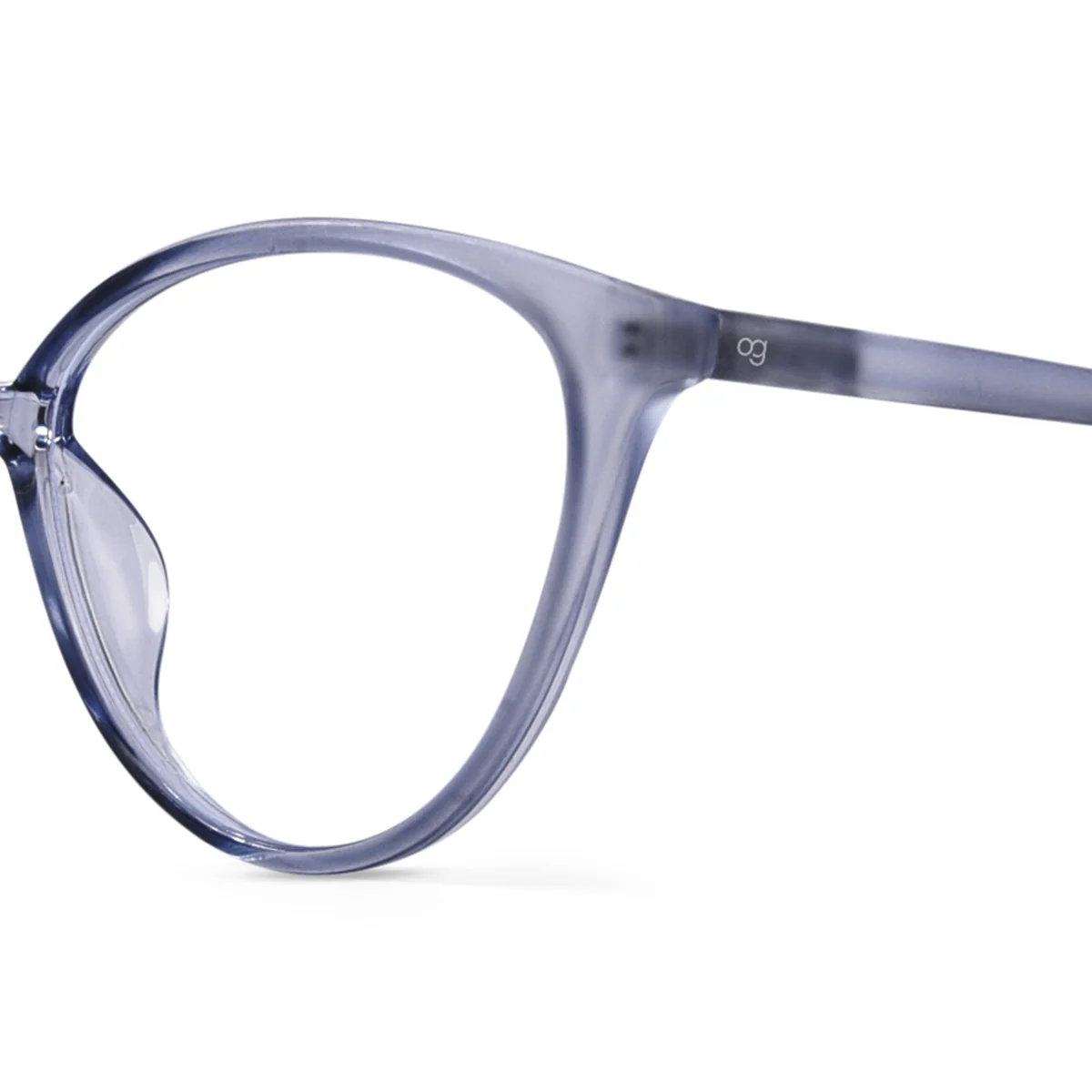 Grandiose Cateye Blue Screen Glasses - Image 2