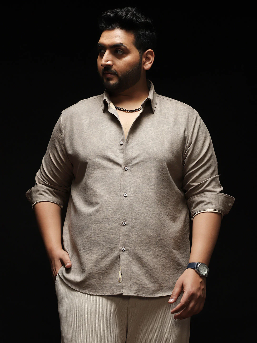 Grazed-Fade Imprint Shirt - Image 2
