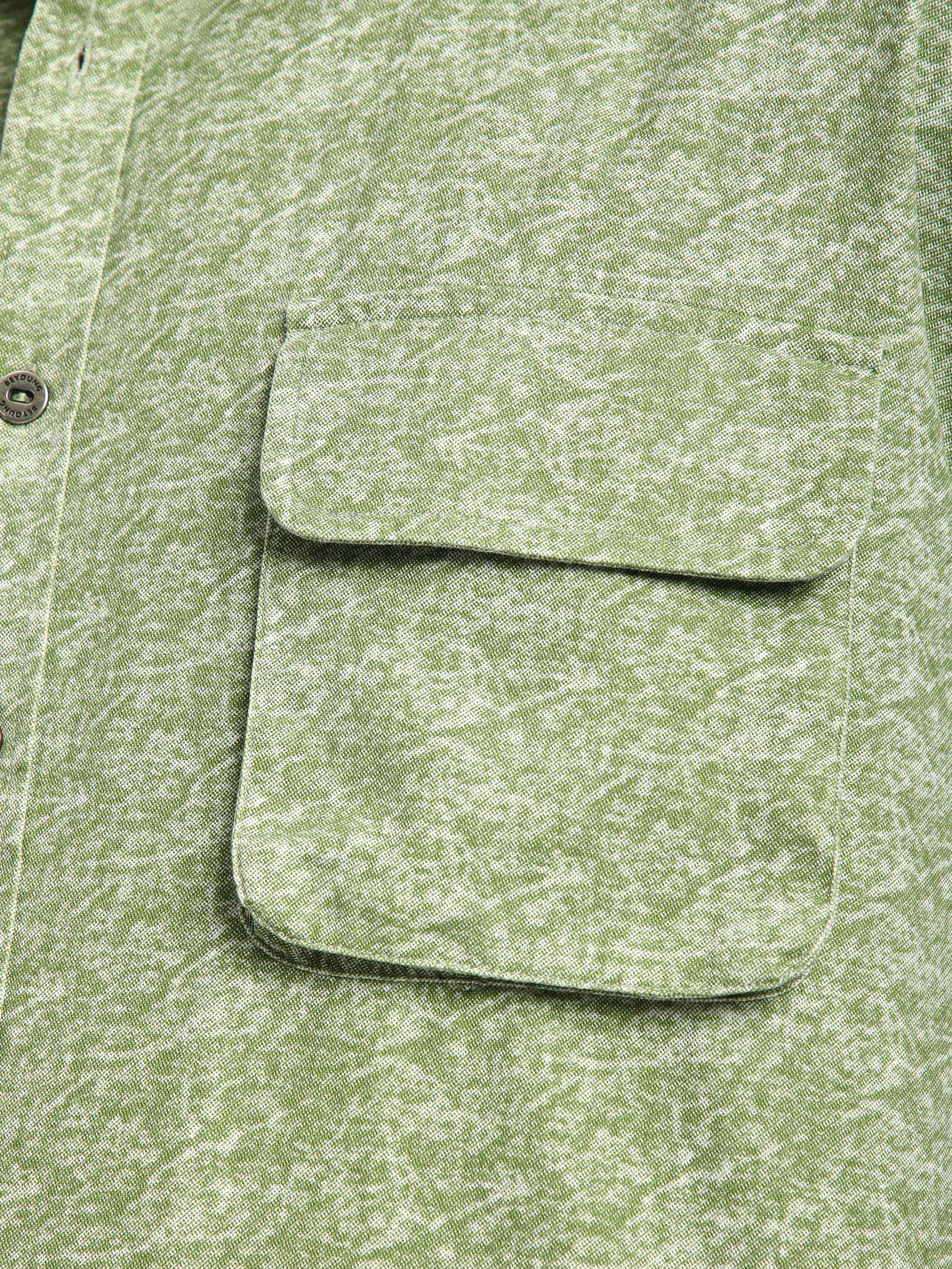 Green Dye Effect Shacket - Image 6