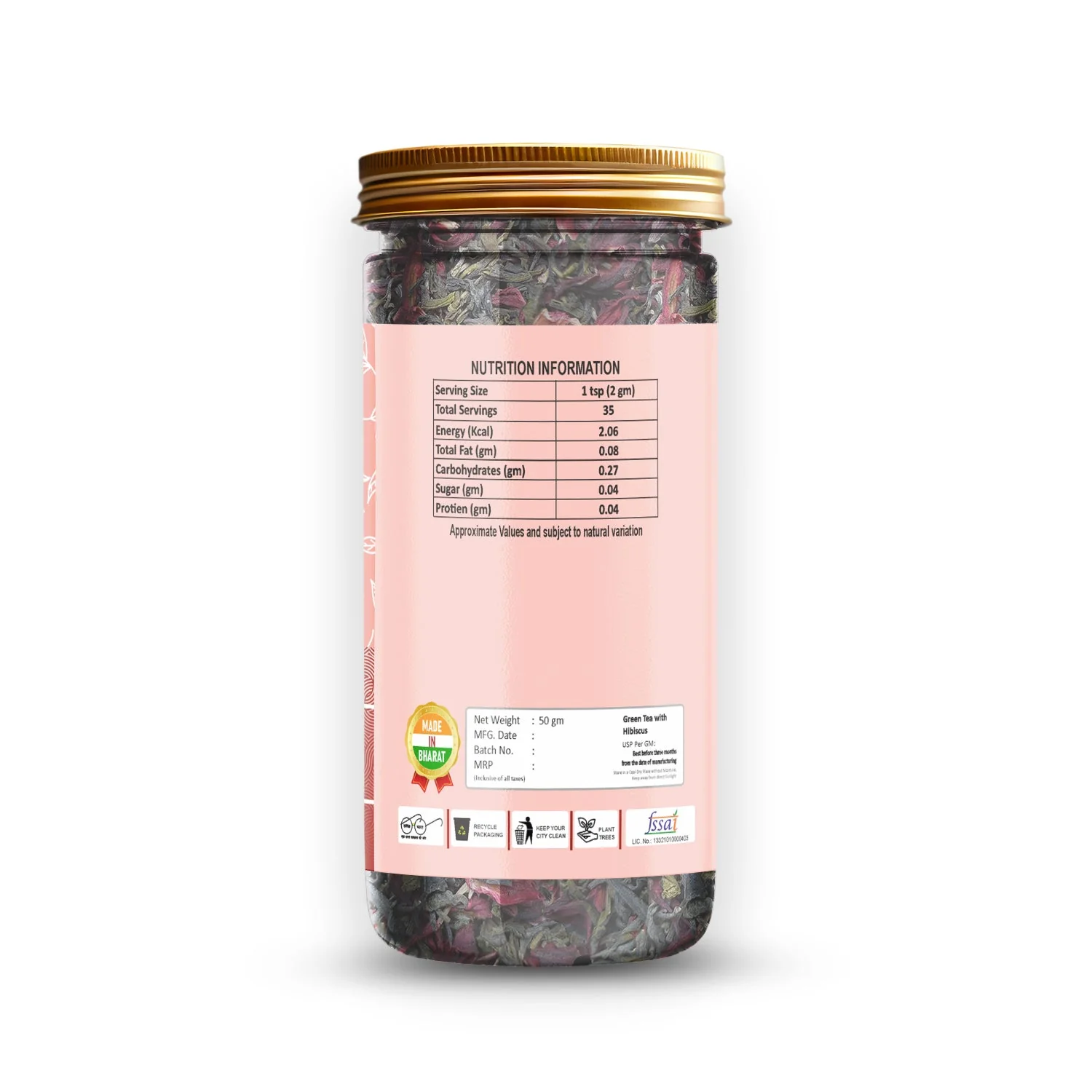 Green Tea With Hibiscus Tea - Image 10