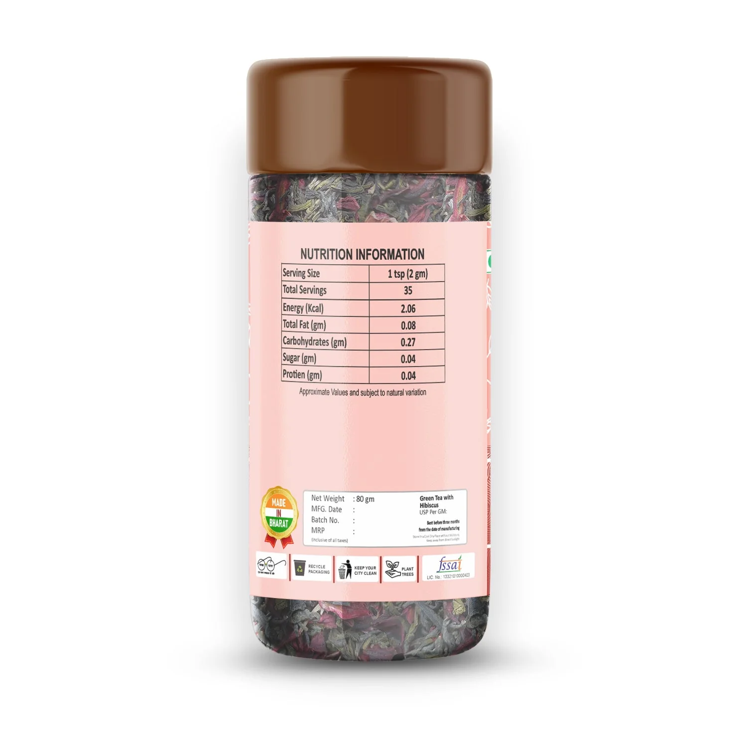 Green Tea With Hibiscus Tea - Image 4