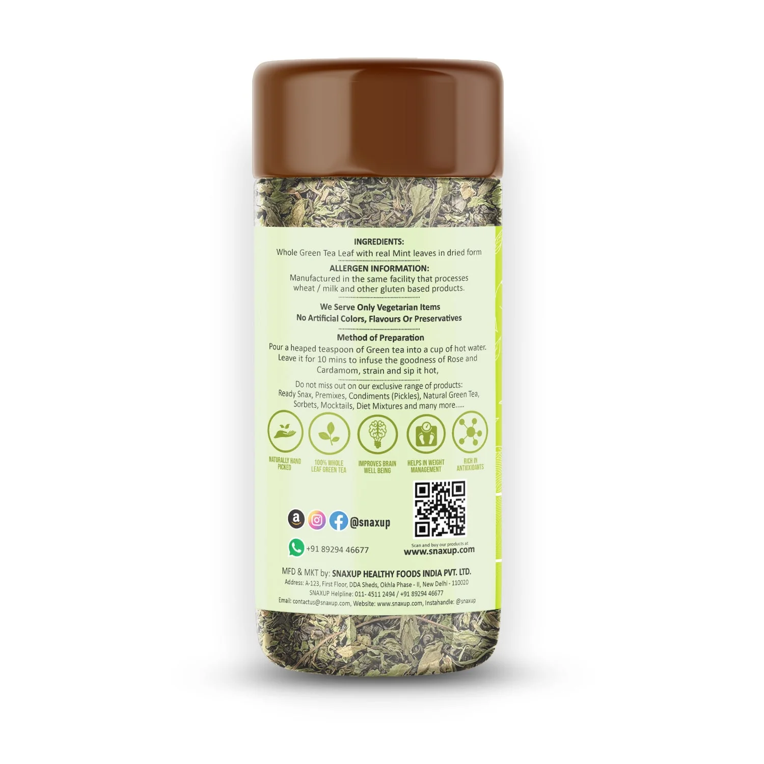 Green Tea With Mint Tea - Image 3