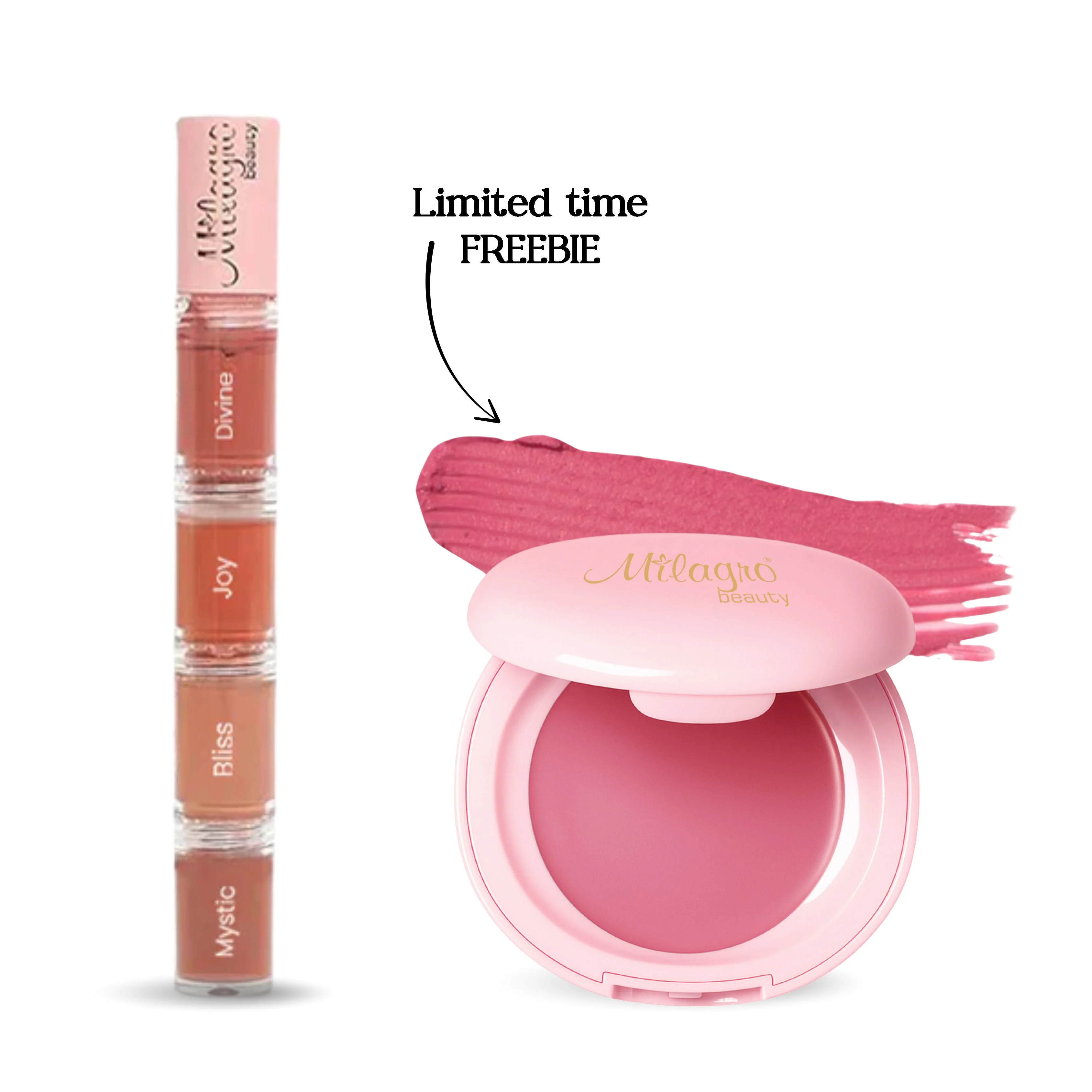 Gula-Bae Cream Blush + Quad Squad 1.0