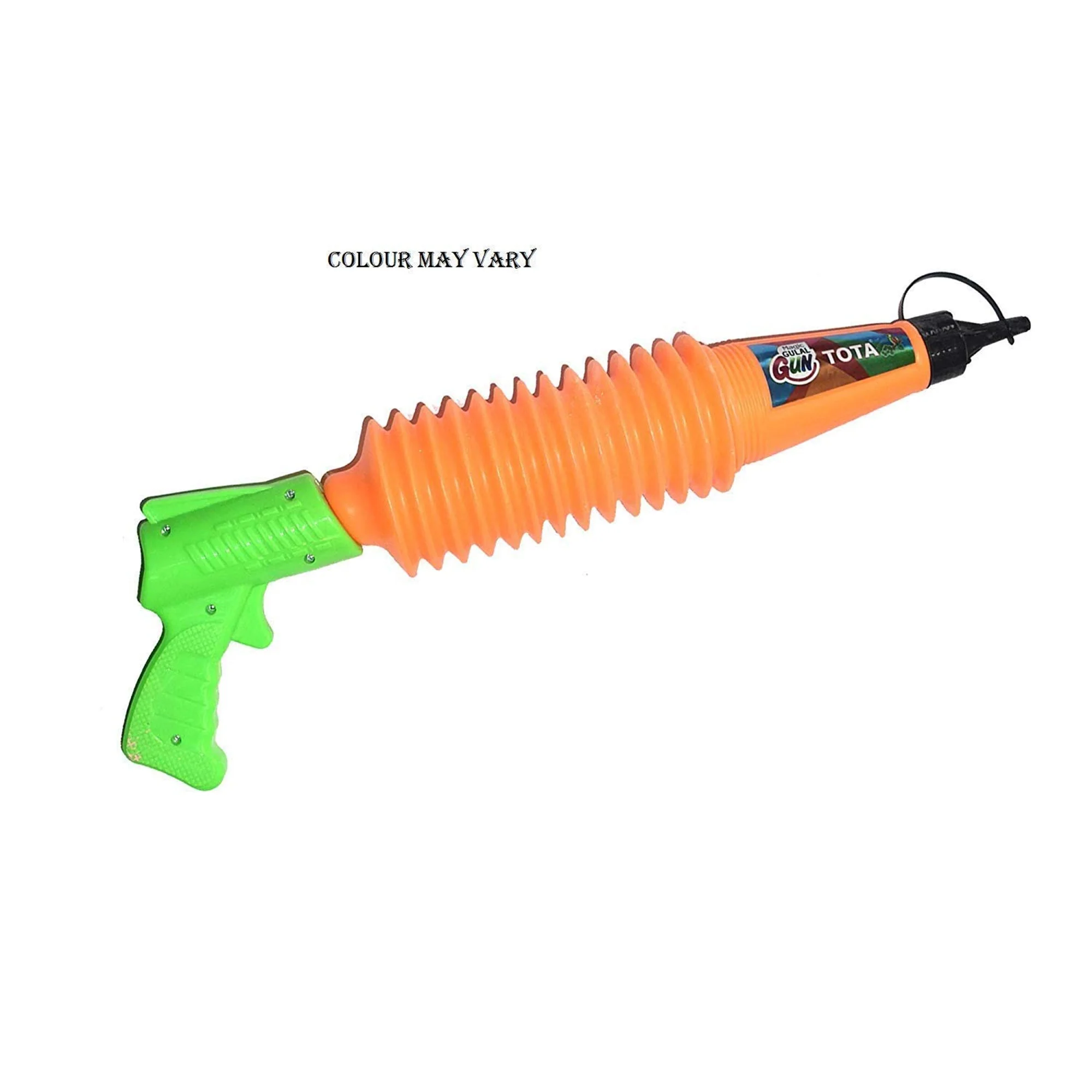 Gun for Holi - Sprays Dry Colors in Air | Natural and Herbal Holi Kit for Kids Festivals and Holi Celebrations - 1 Refillable Pichkari and 2 Packets of Gulal Colors - Image 6