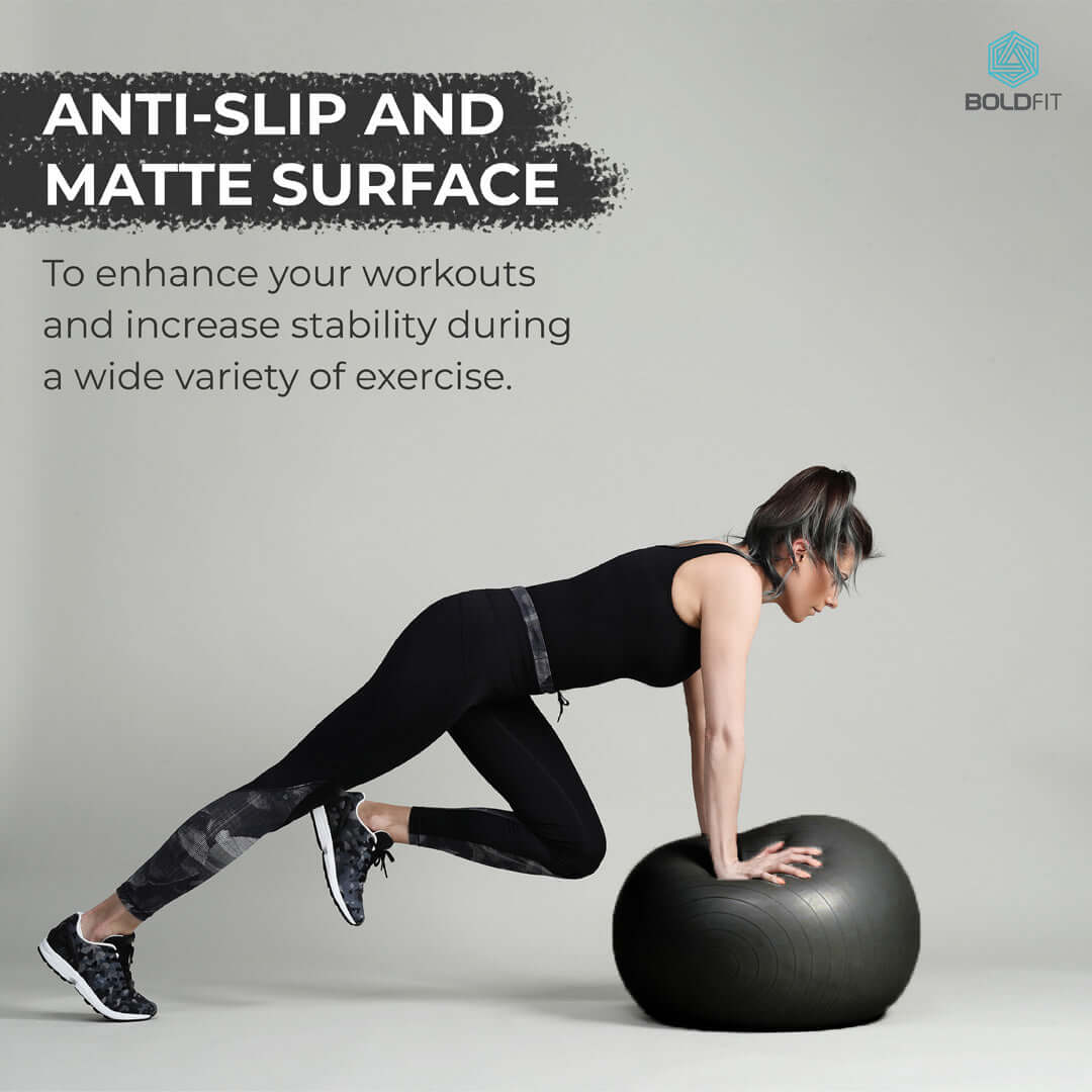 Gym Ball with Pump - 75 cm - Image 10