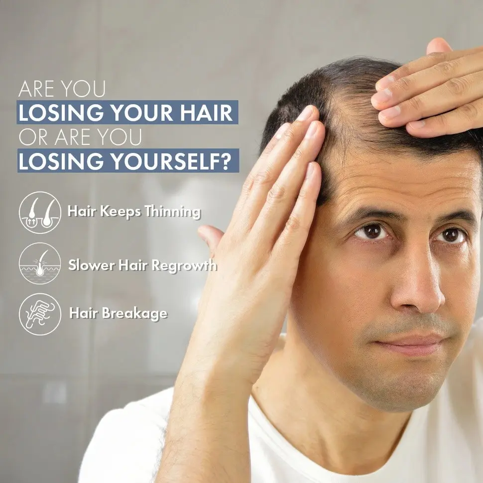 Hair Growth Serum, 50ml + Men's Hair Growth Supplement, 60N - Image 25