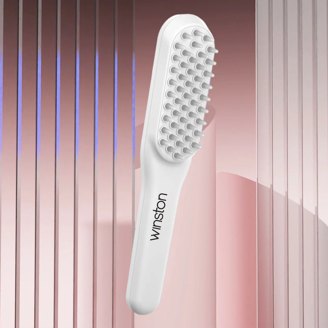 Hair Straightening Brush & LED Comb Combo - Image 4