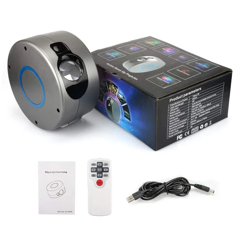 Halo: Upgraded Galaxy Projector with Rotating Lasers & Bluetooth Speaker (Type-C) - Image 5